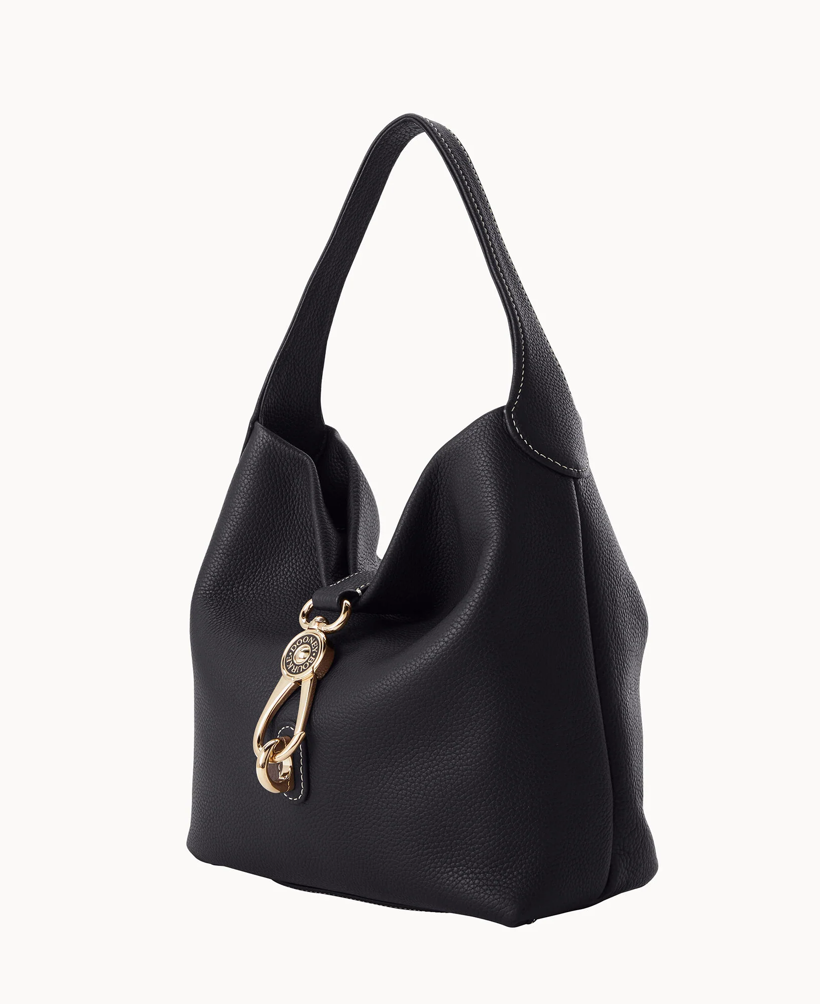 Pebble Grain Small Logo Lock Sac - Image 30