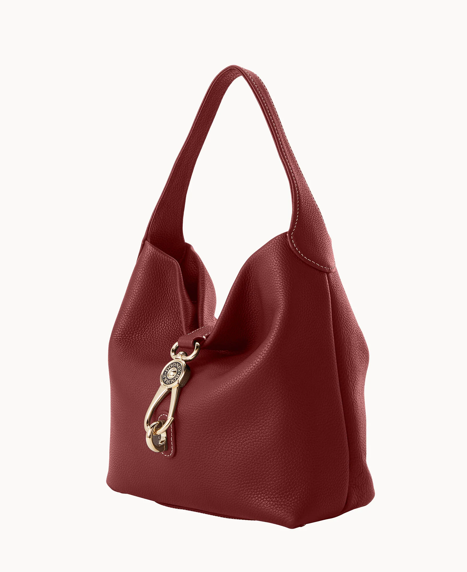 Pebble Grain Small Logo Lock Sac - Image 34