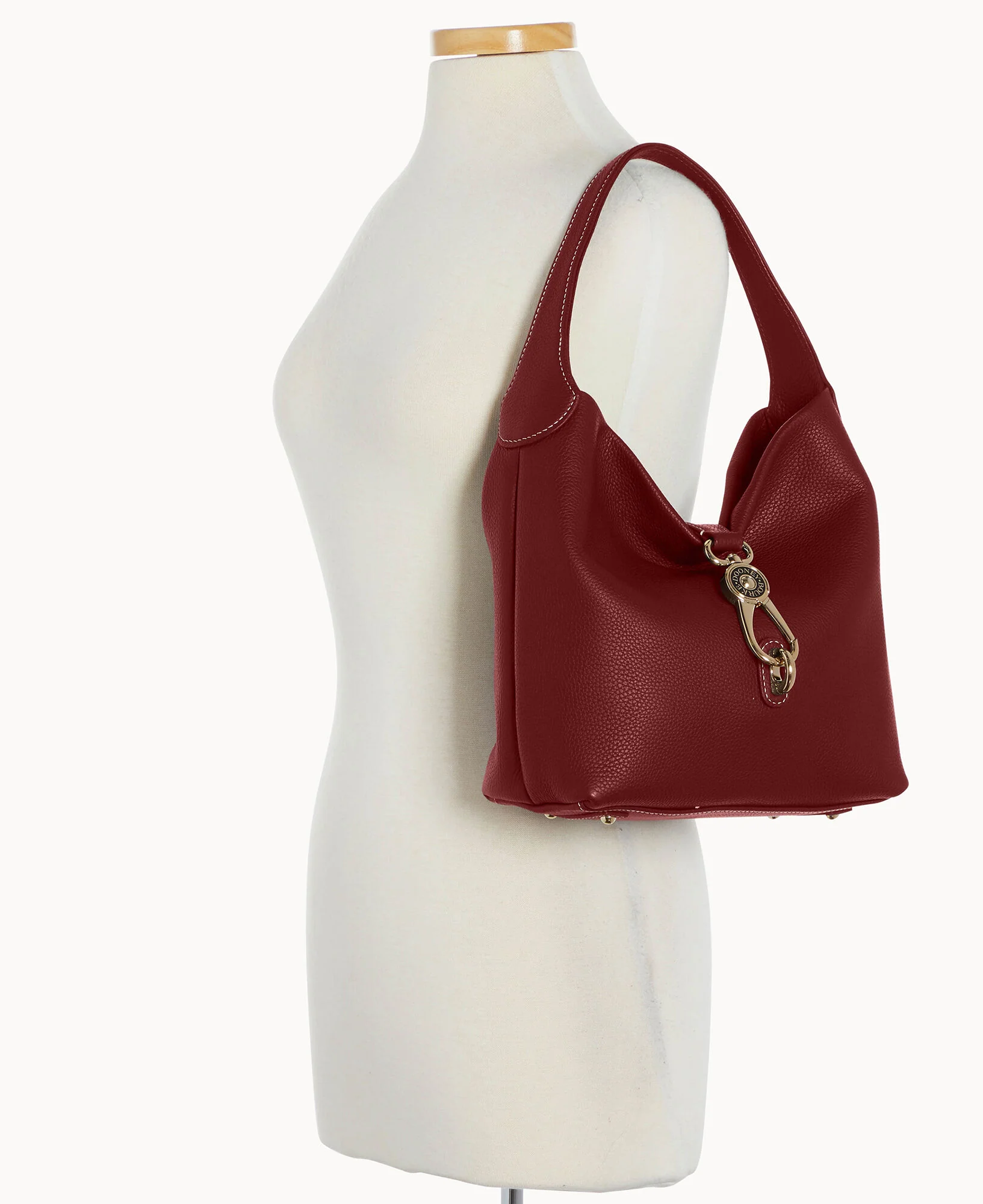 Pebble Grain Small Logo Lock Sac - Image 36