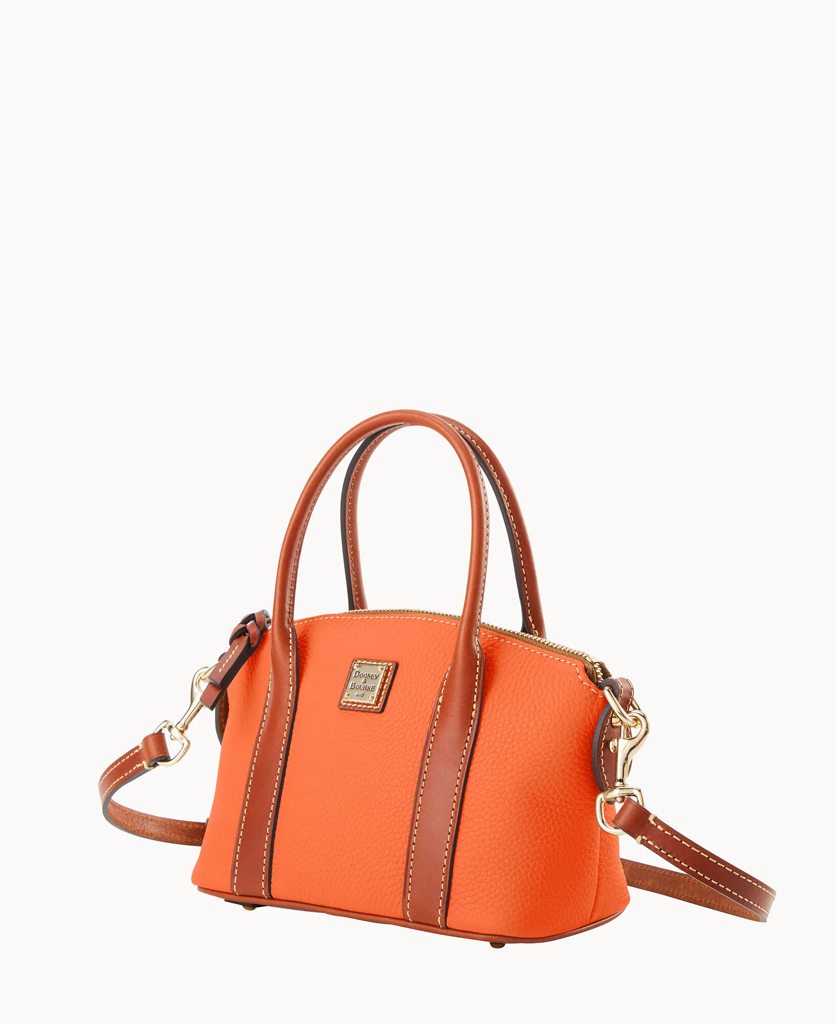 Pebble Grain Small Madeline Satchel - Image 17