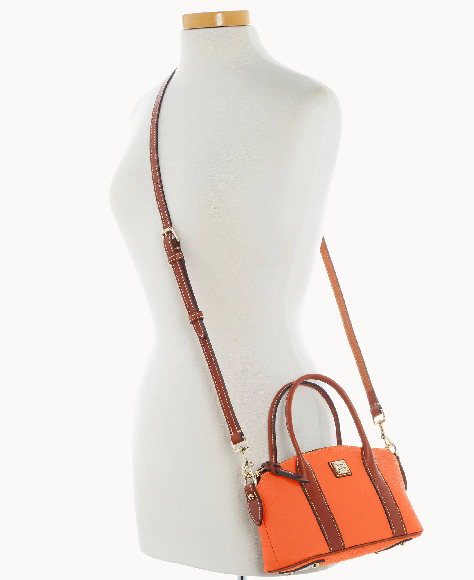 Pebble Grain Small Madeline Satchel - Image 20