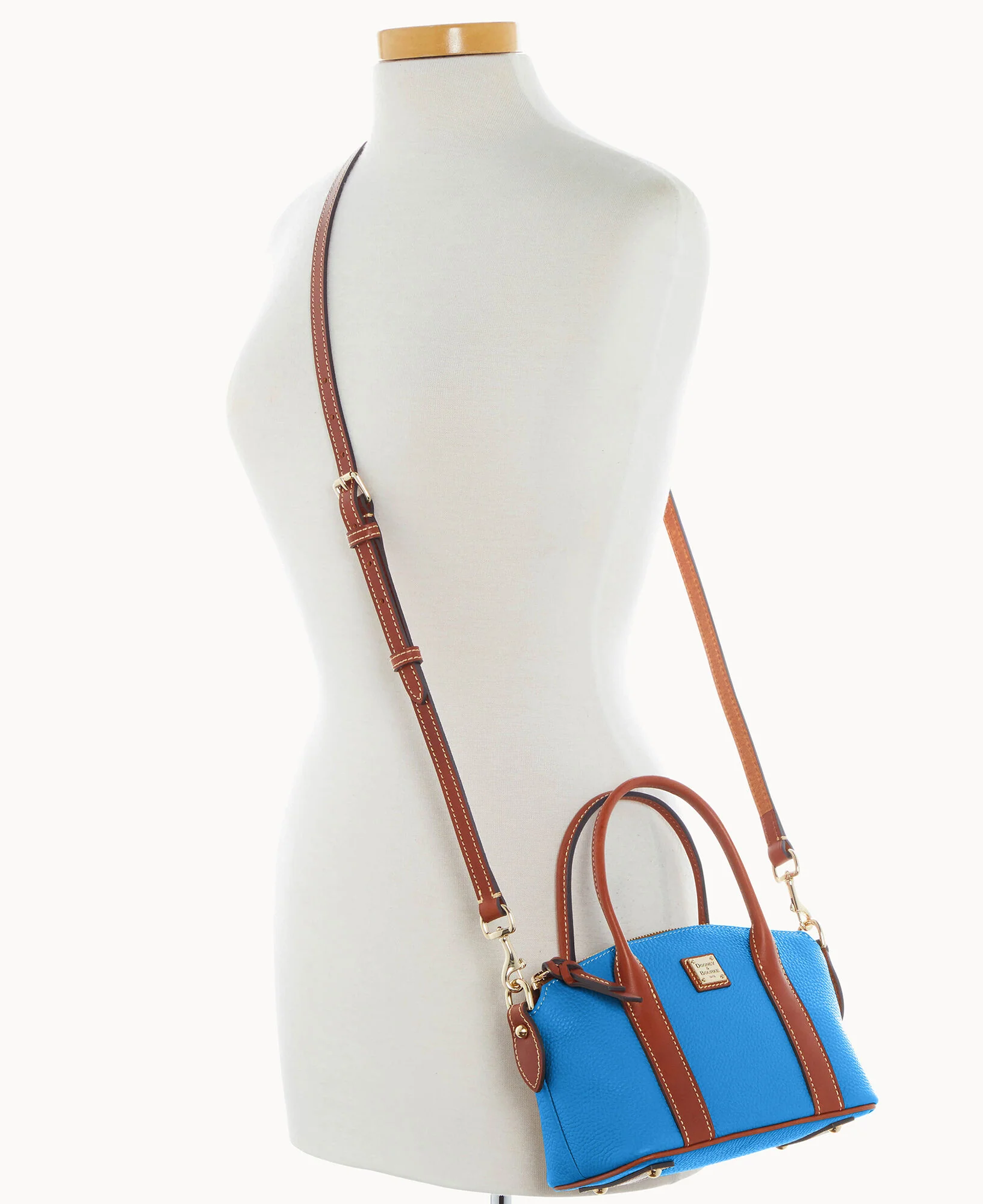 Pebble Grain Small Madeline Satchel - Image 25