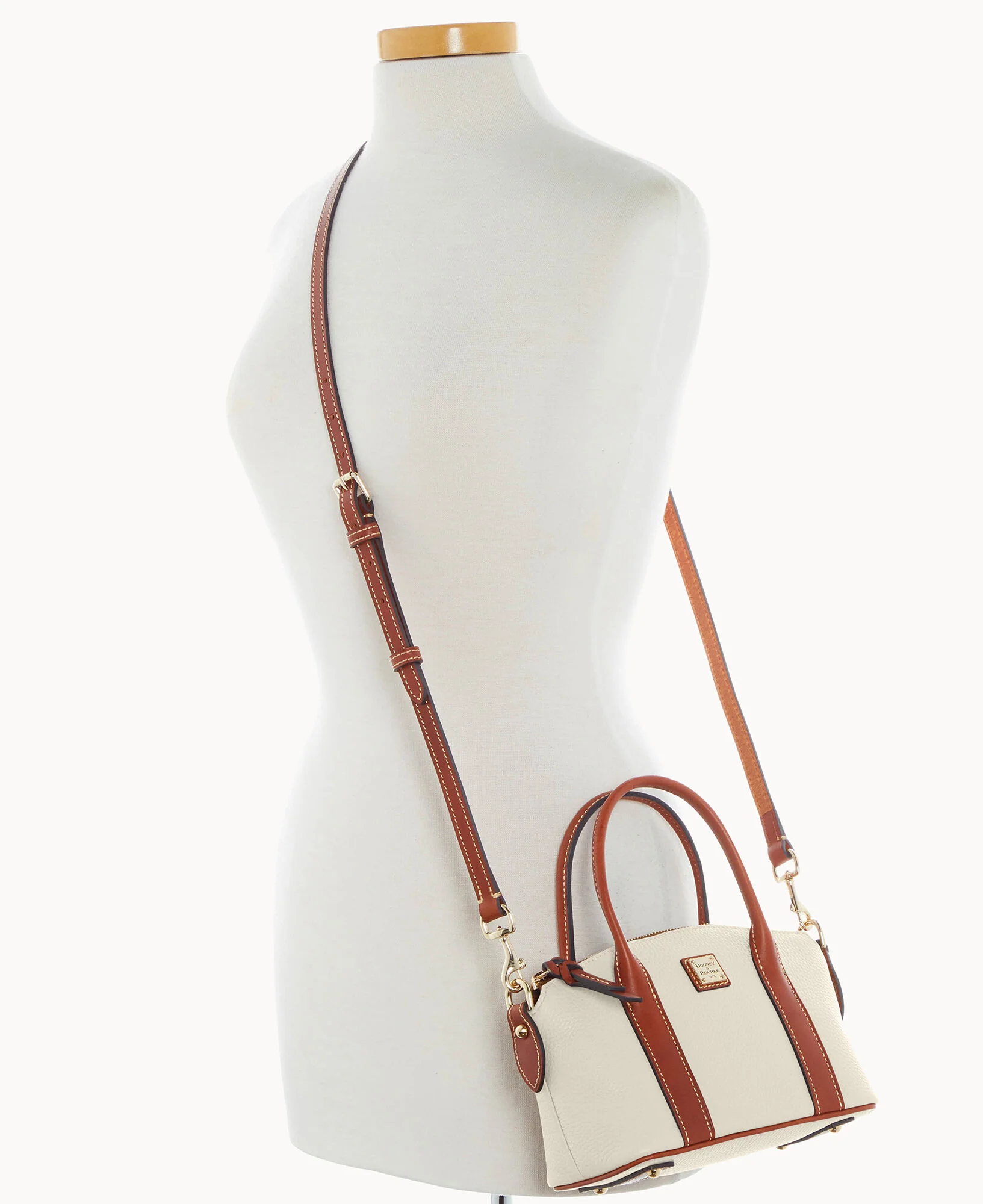Pebble Grain Small Madeline Satchel - Image 35