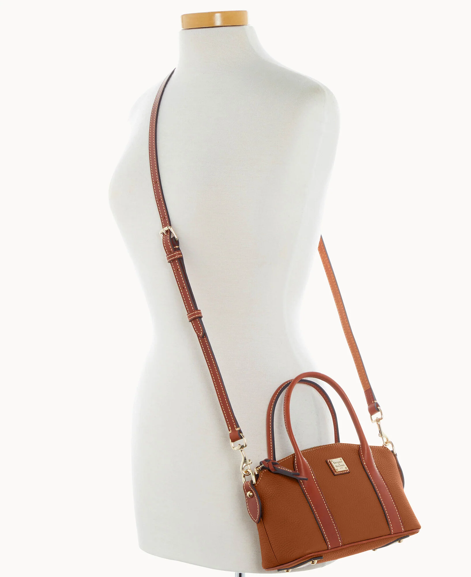 Pebble Grain Small Madeline Satchel - Image 60