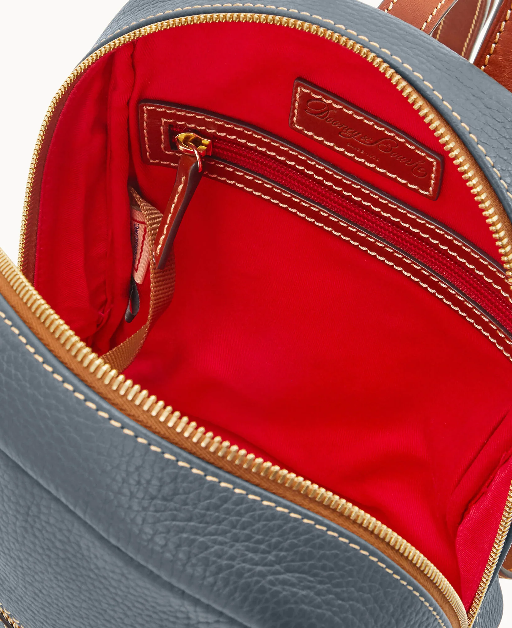 Pebble Grain Small Ronnie Backpack - Image 3