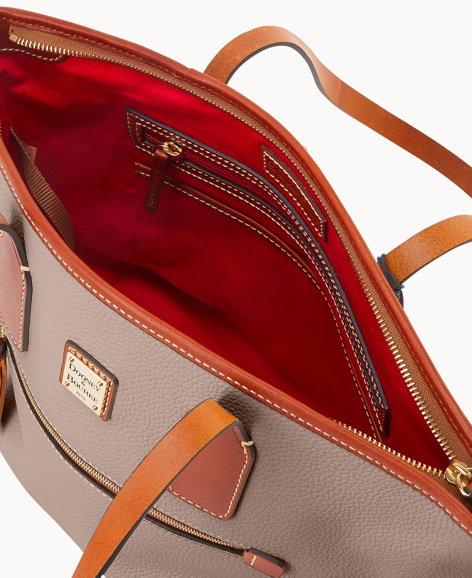 Pebble Grain Small Tote - Image 19