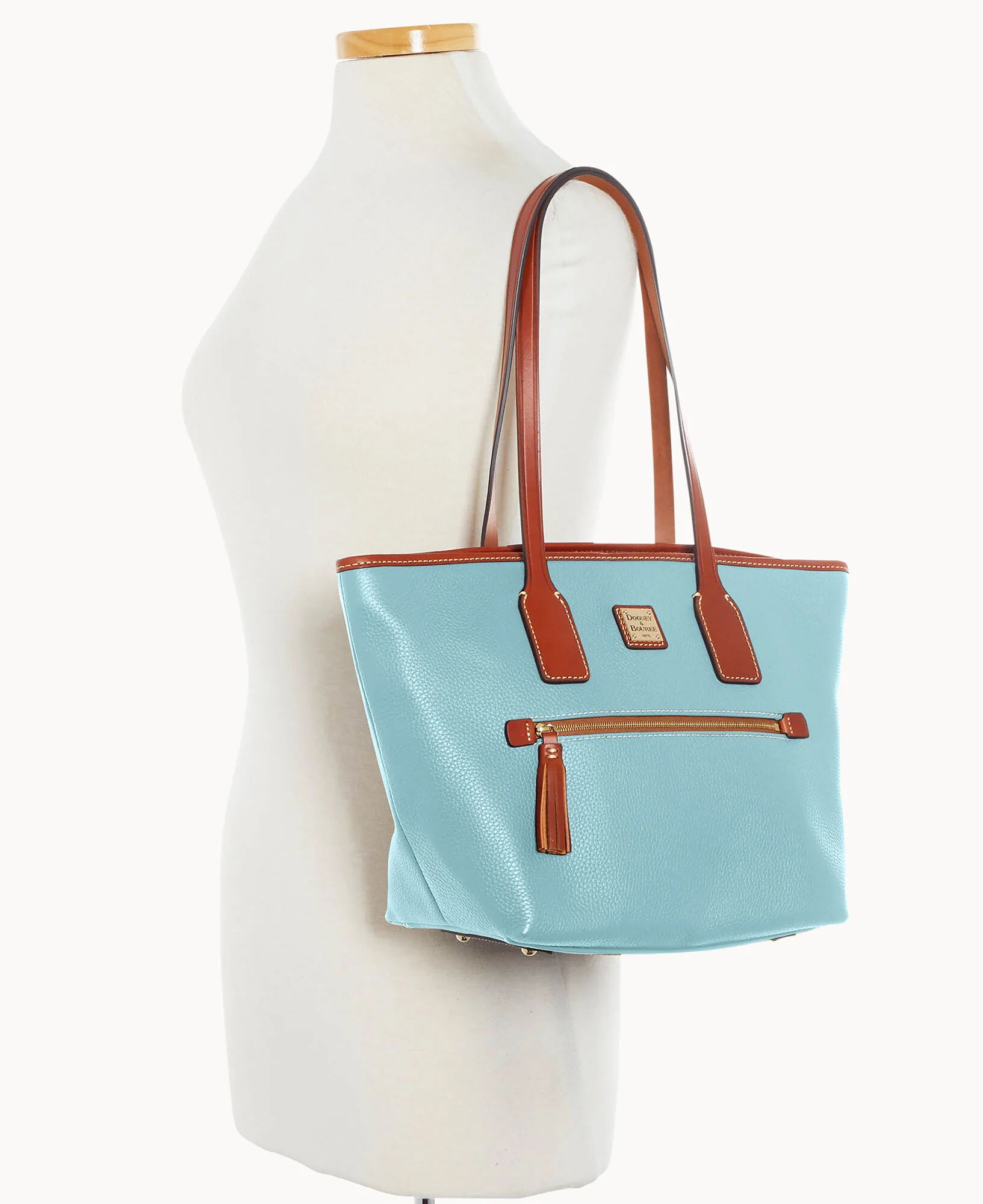 Pebble Grain Small Tote - Image 24