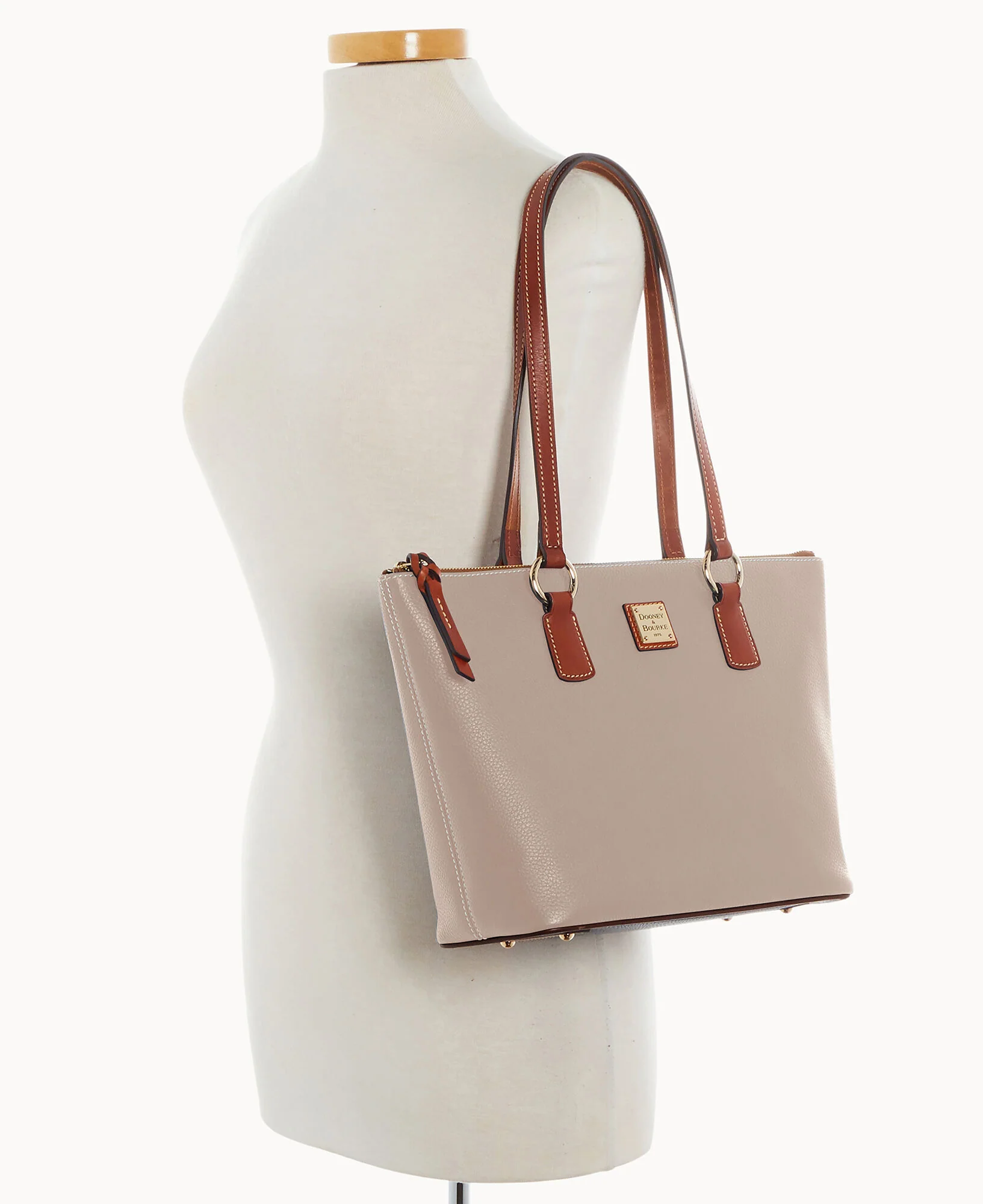 Pebble Grain Small Wren Zip Tote - Image 45