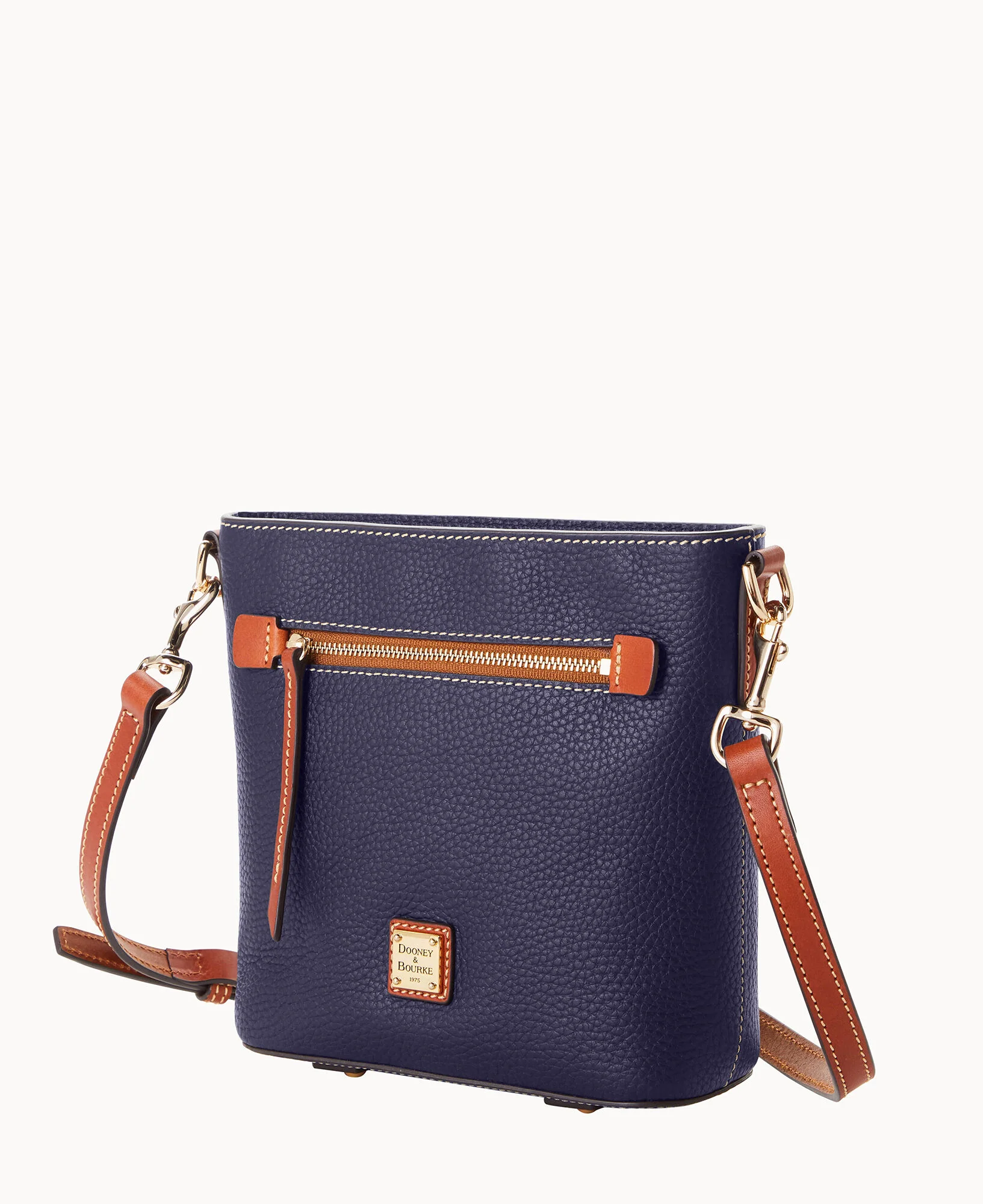 Pebble Grain Small Zip Crossbody - Image 20