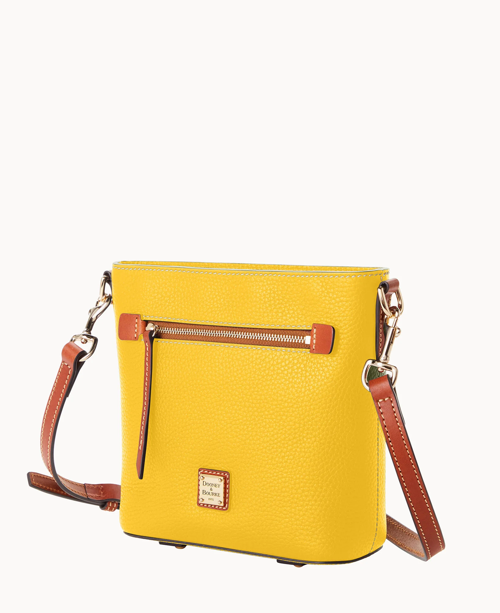 Pebble Grain Small Zip Crossbody - Image 24