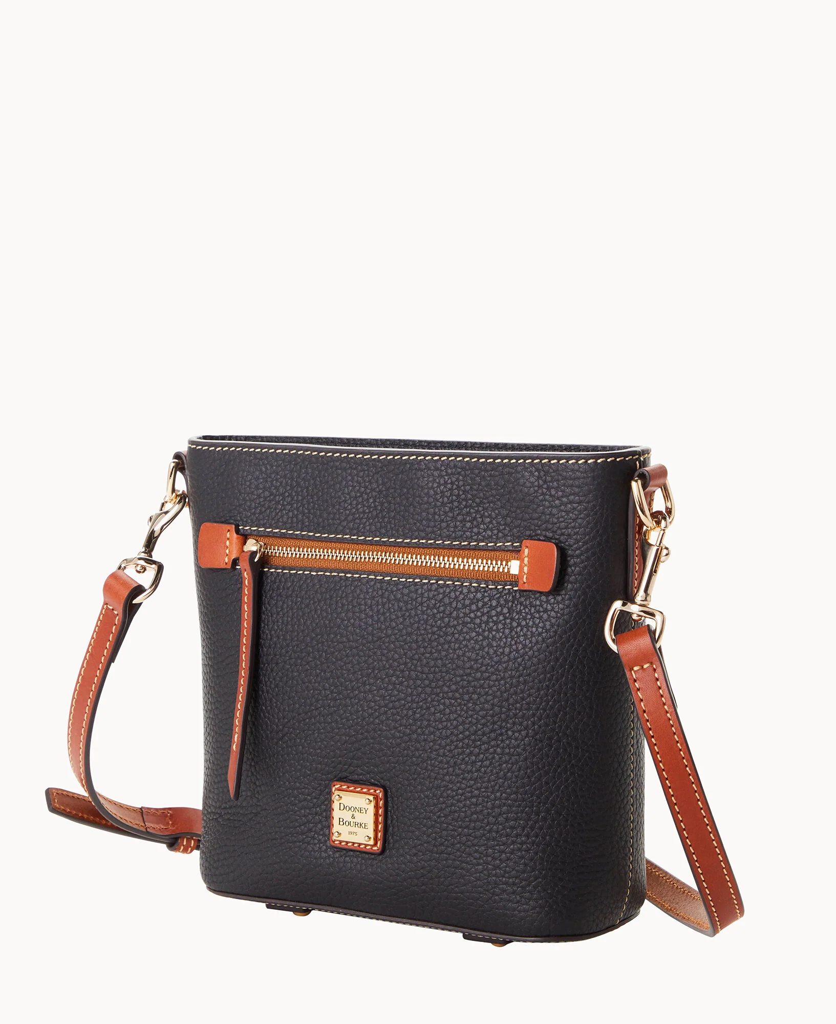 Pebble Grain Small Zip Crossbody - Image 40