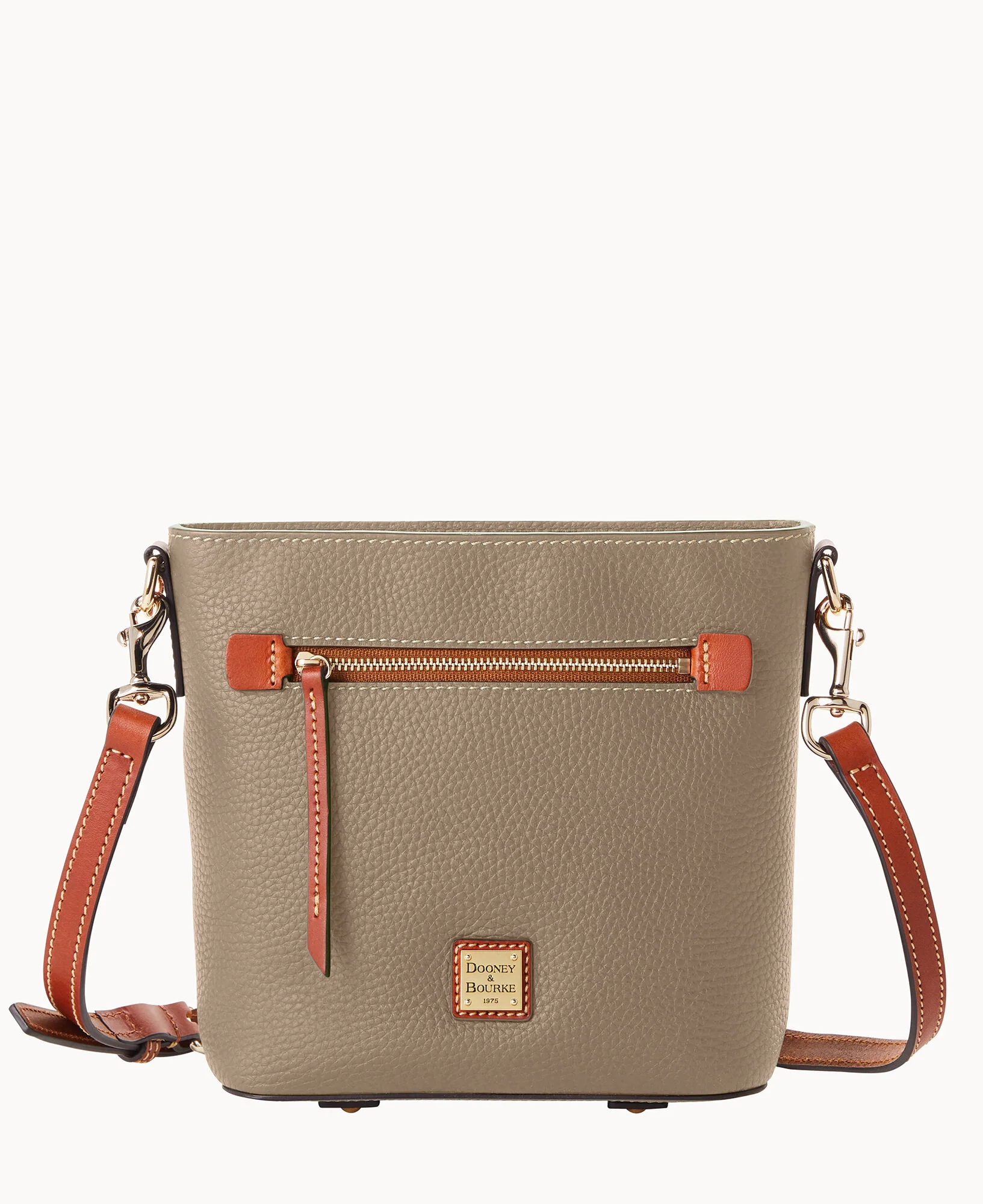 Pebble Grain Small Zip Crossbody - Image 52