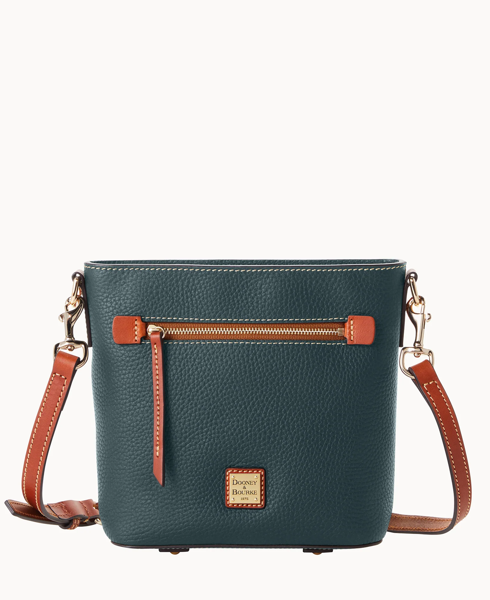 Pebble Grain Small Zip Crossbody - Image 54