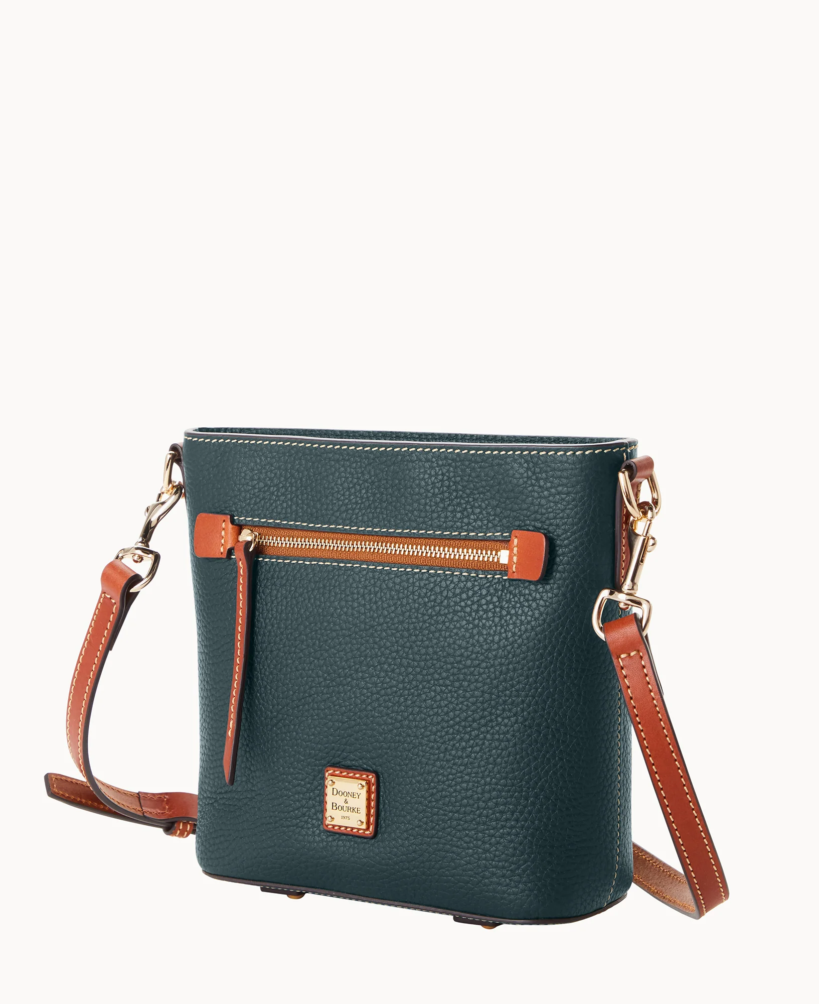 Pebble Grain Small Zip Crossbody - Image 55