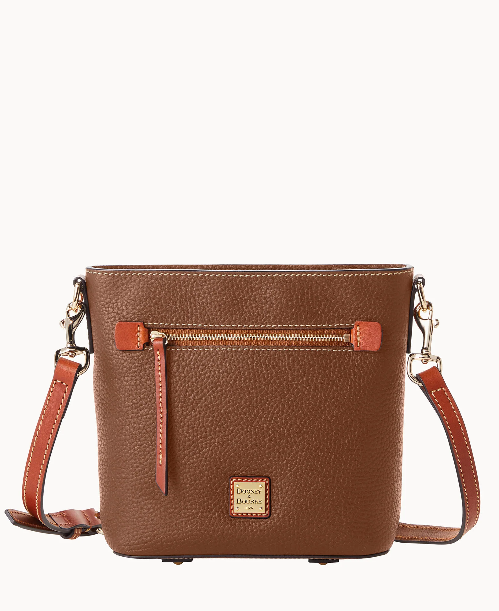Pebble Grain Small Zip Crossbody - Image 58
