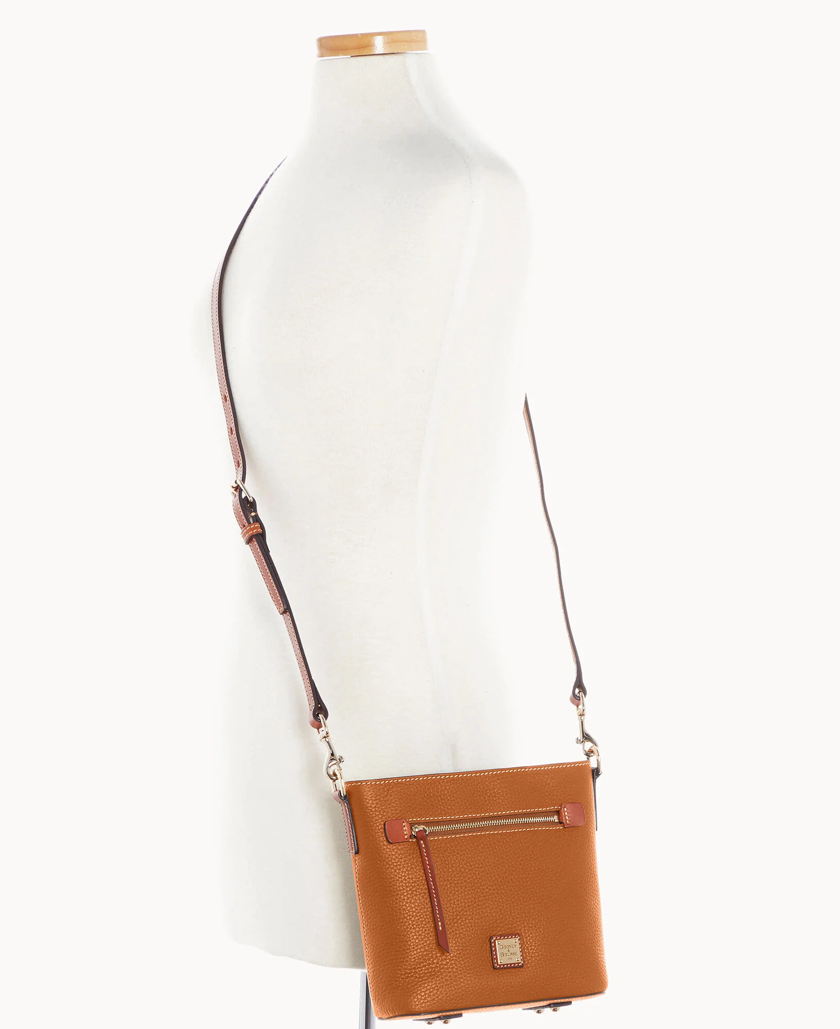 Pebble Grain Small Zip Crossbody - Image 69
