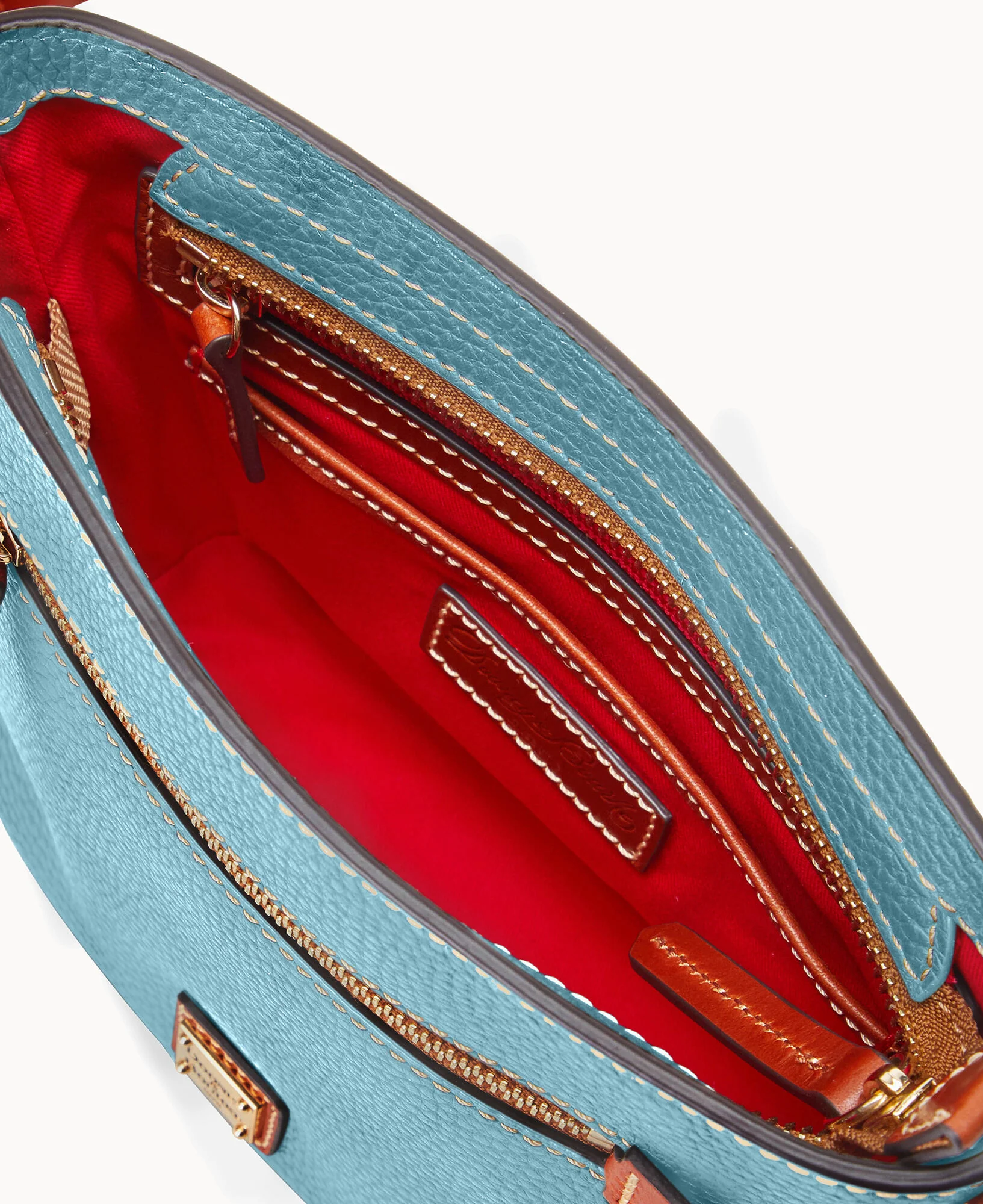Pebble Grain Small Zip Crossbody - Image 72