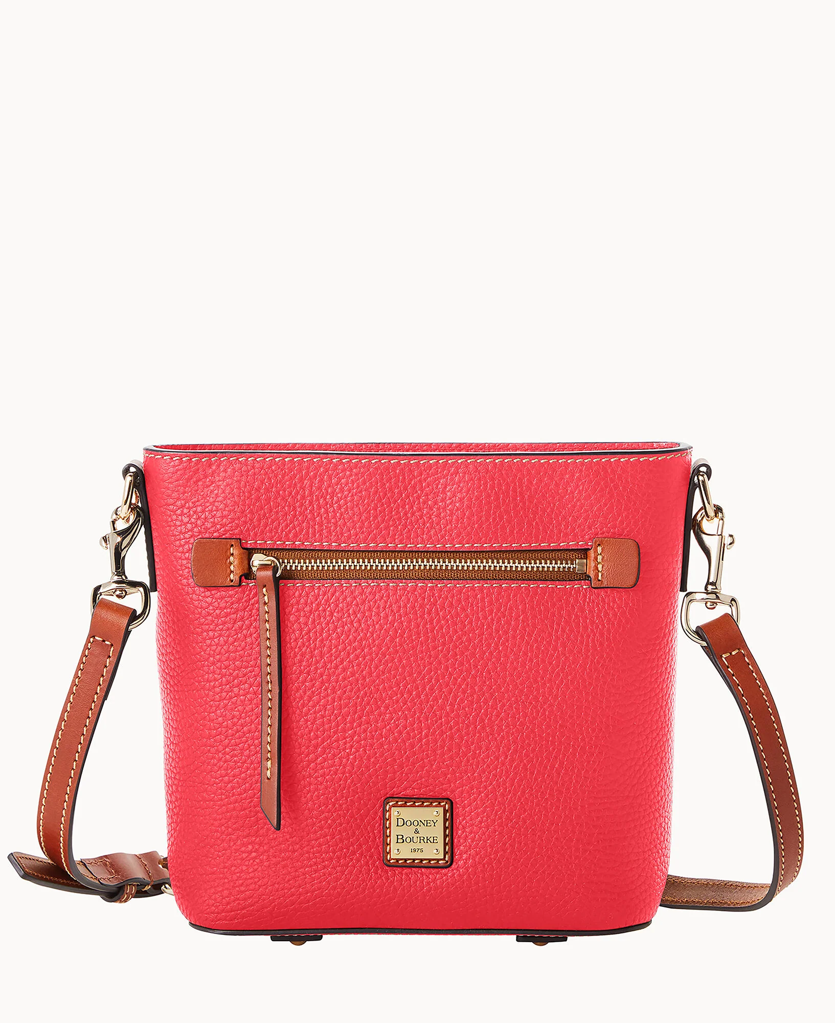 Pebble Grain Small Zip Crossbody - Image 74