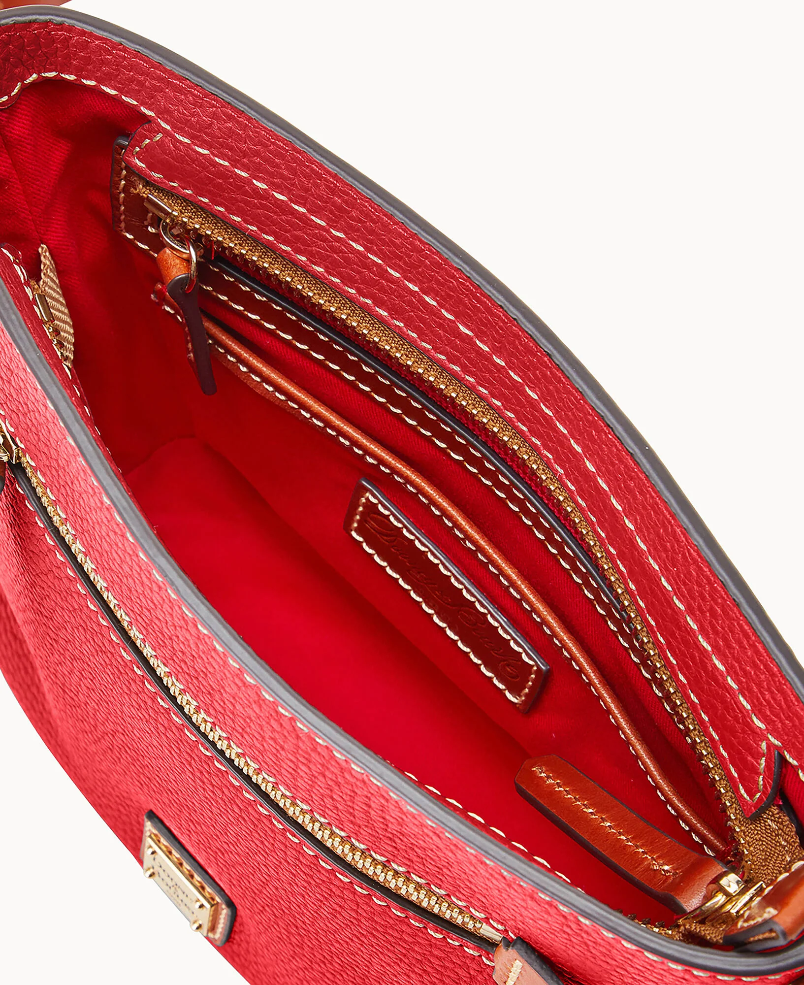 Pebble Grain Small Zip Crossbody - Image 76