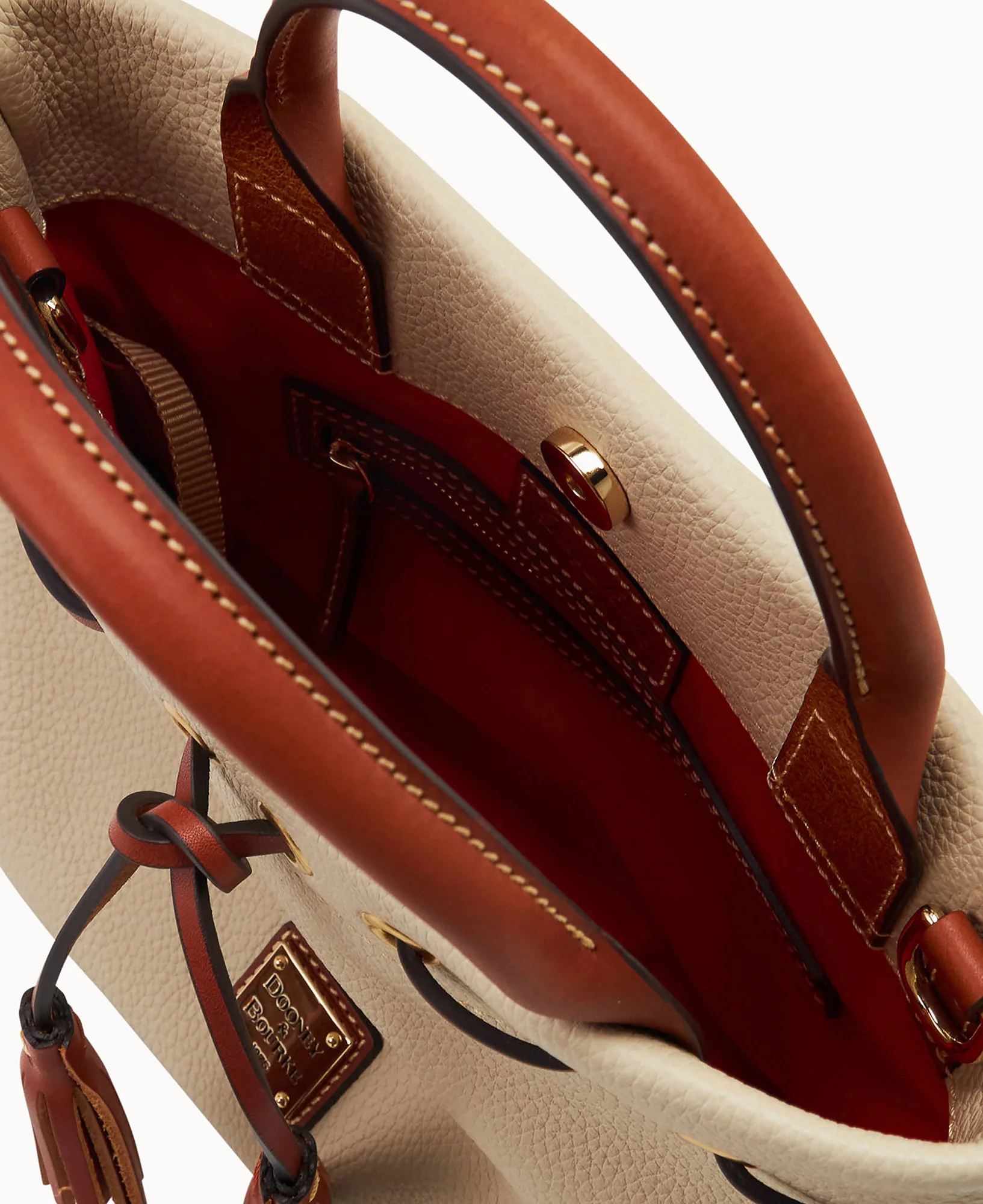 Pebble Grain Tassel Tote - Image 7