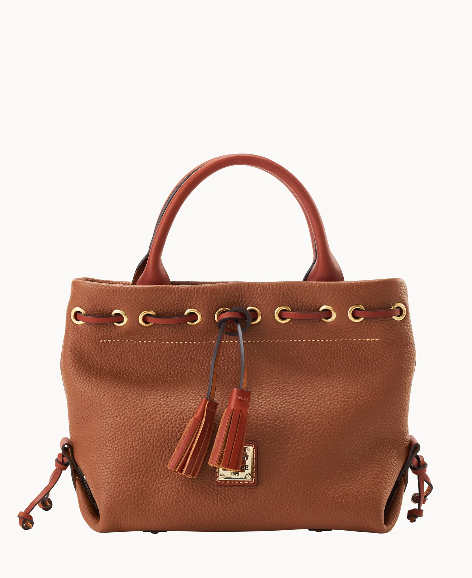 Pebble Grain Tassel Tote - Image 9