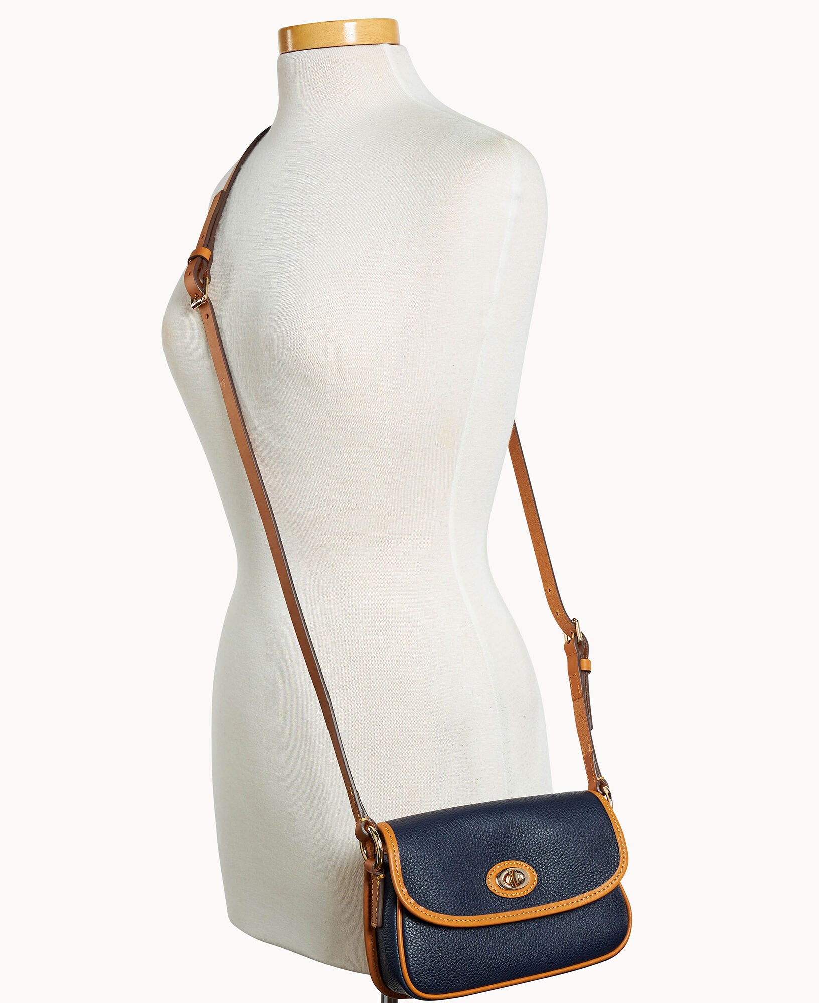 Pebble Grain Turnlock Crossbody 22 - Image 45