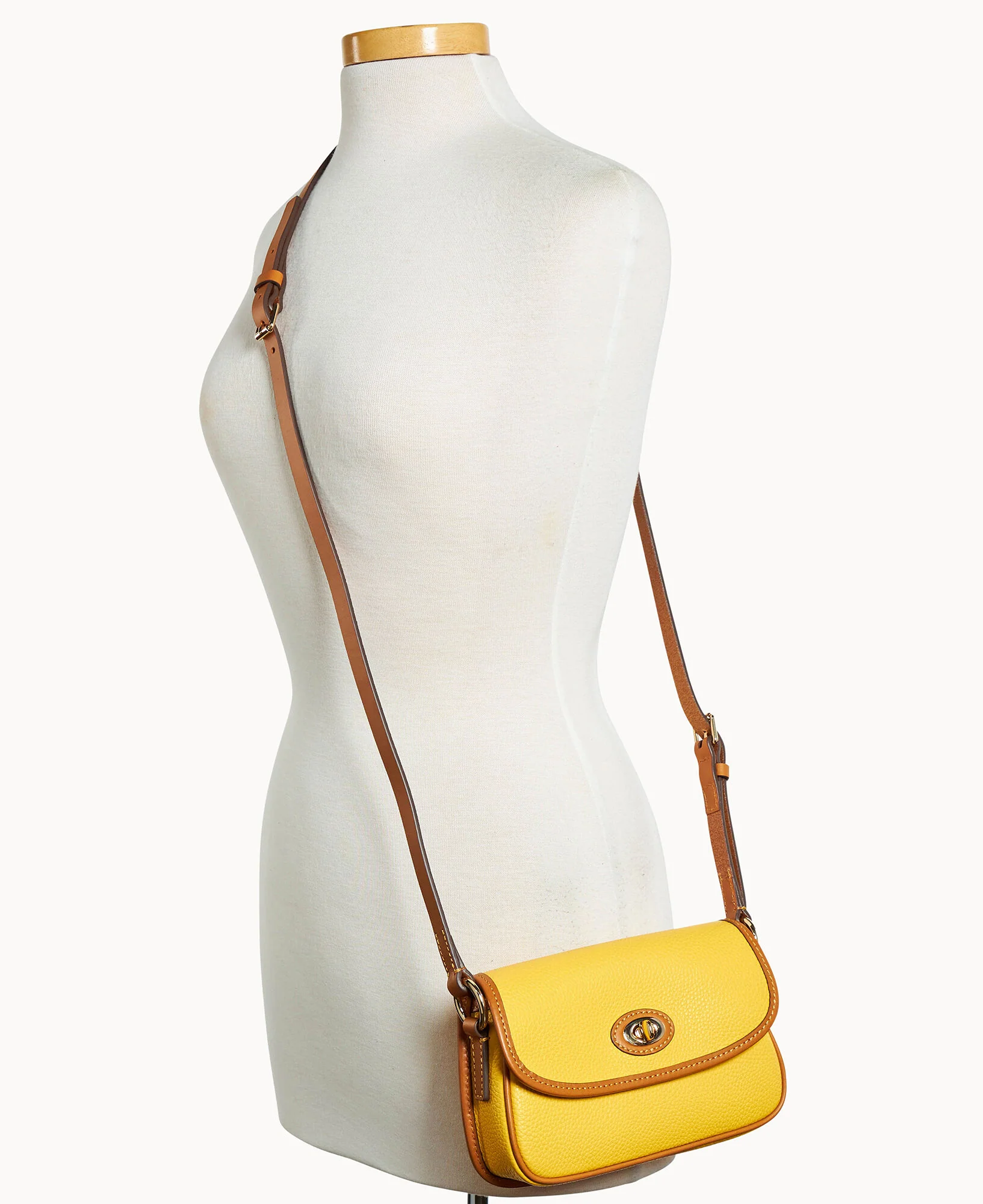 Pebble Grain Turnlock Crossbody 22 - Image 60