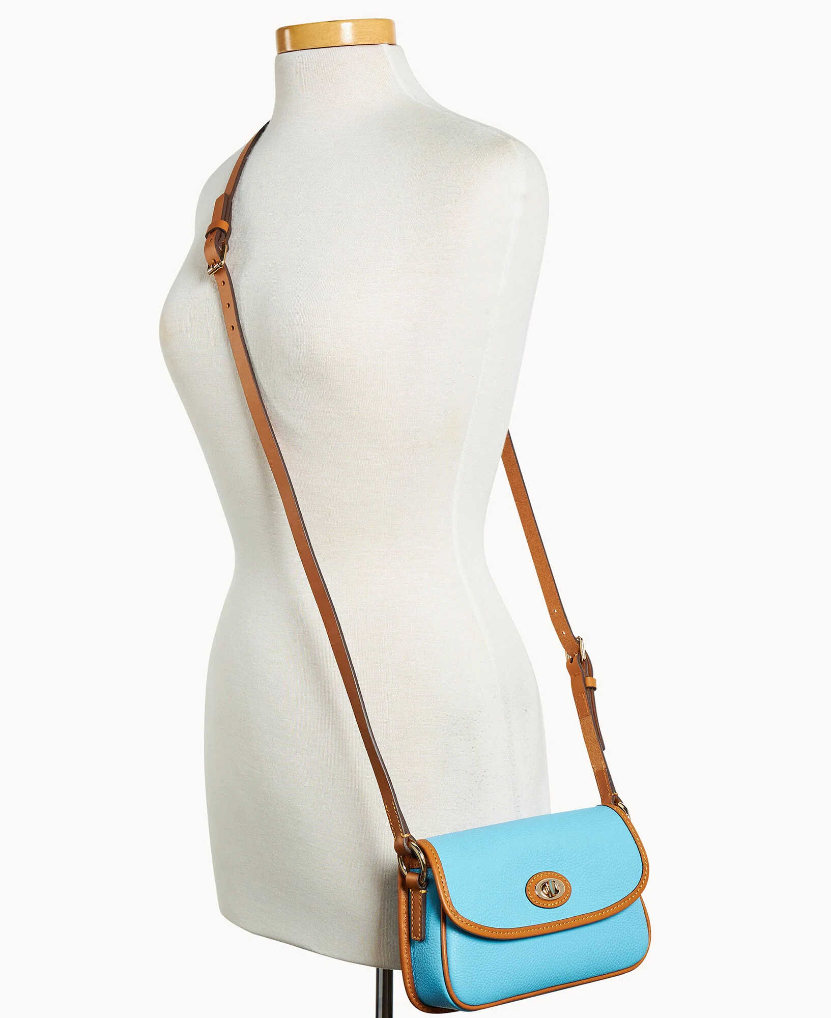 Pebble Grain Turnlock Crossbody 22 - Image 65