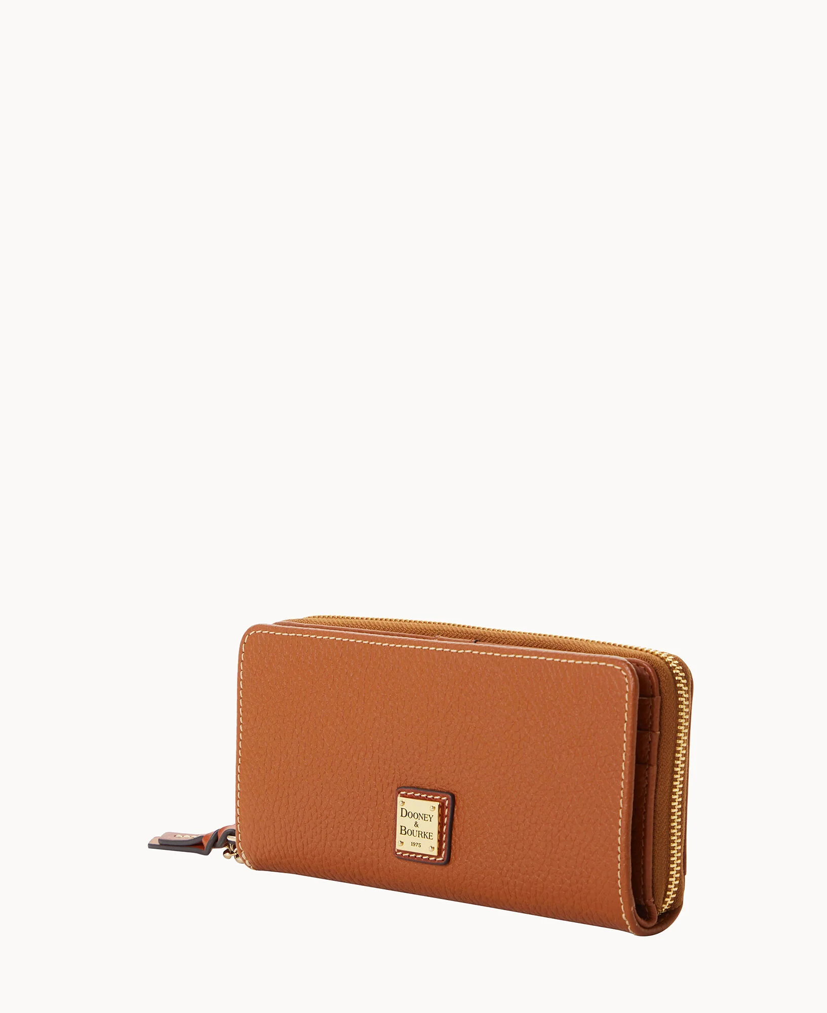 Pebble Grain Zip Around Phone Wristlet - Image 2