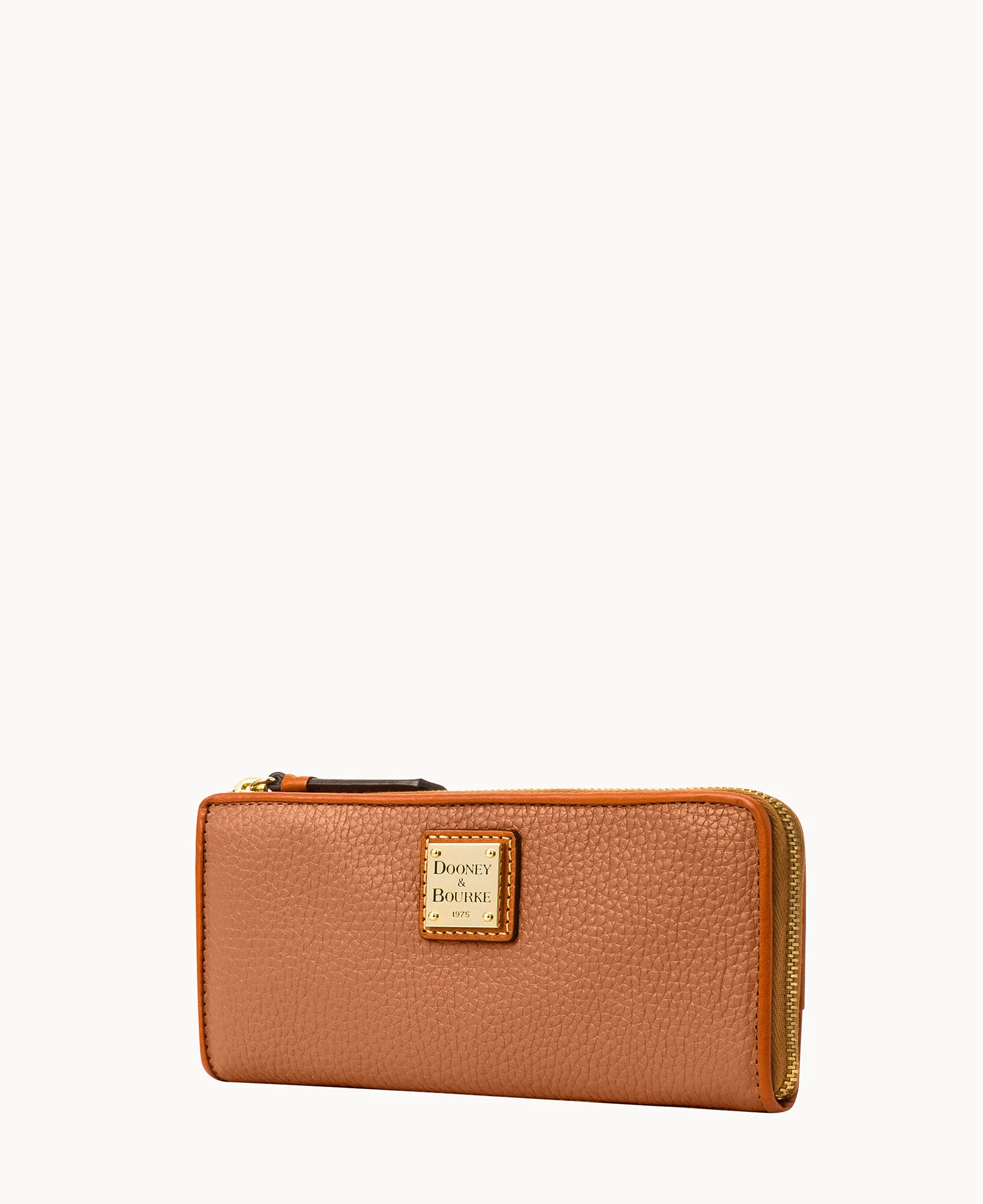 Pebble Grain Zip Clutch - Image 32