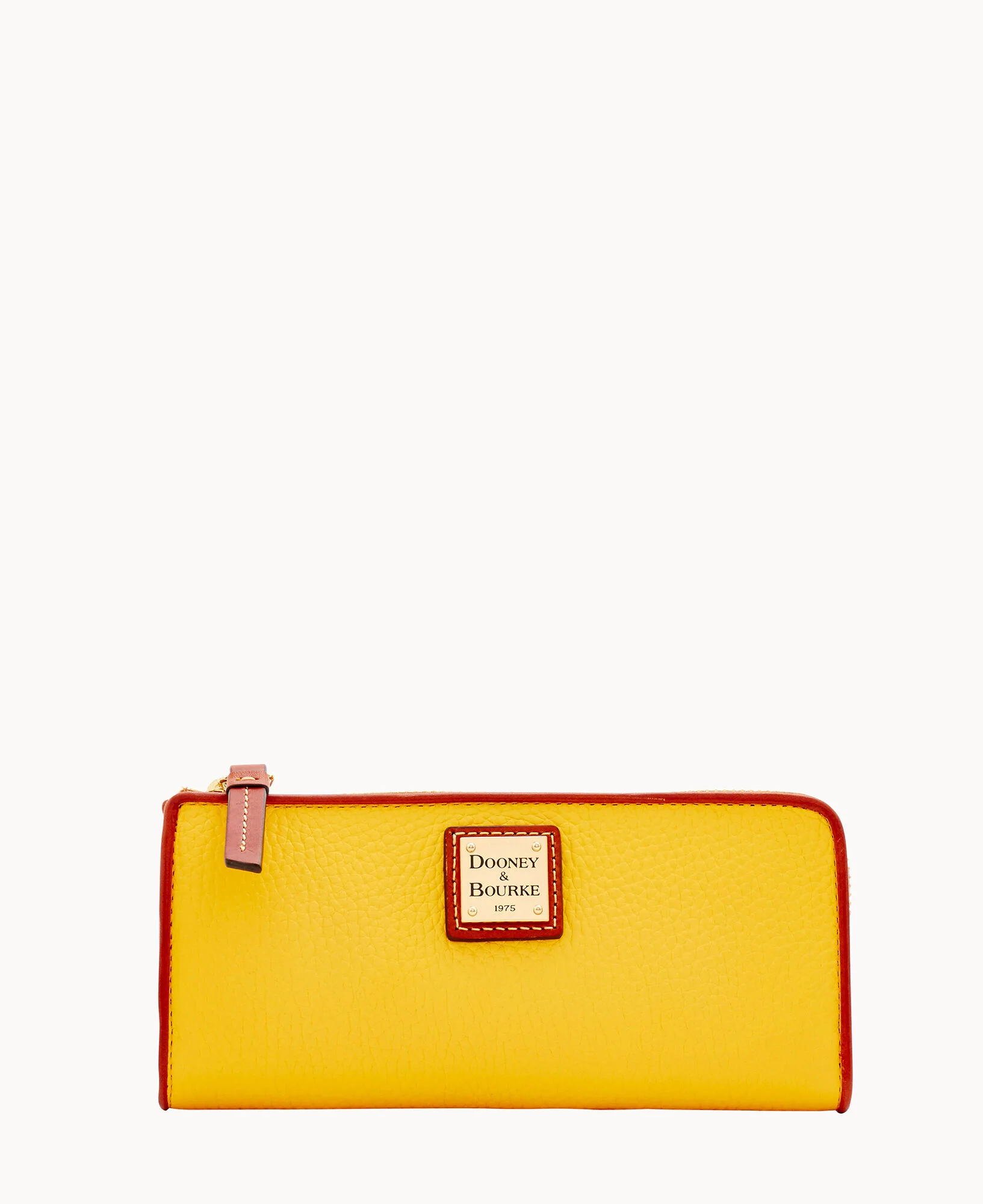 Pebble Grain Zip Clutch - Image 37