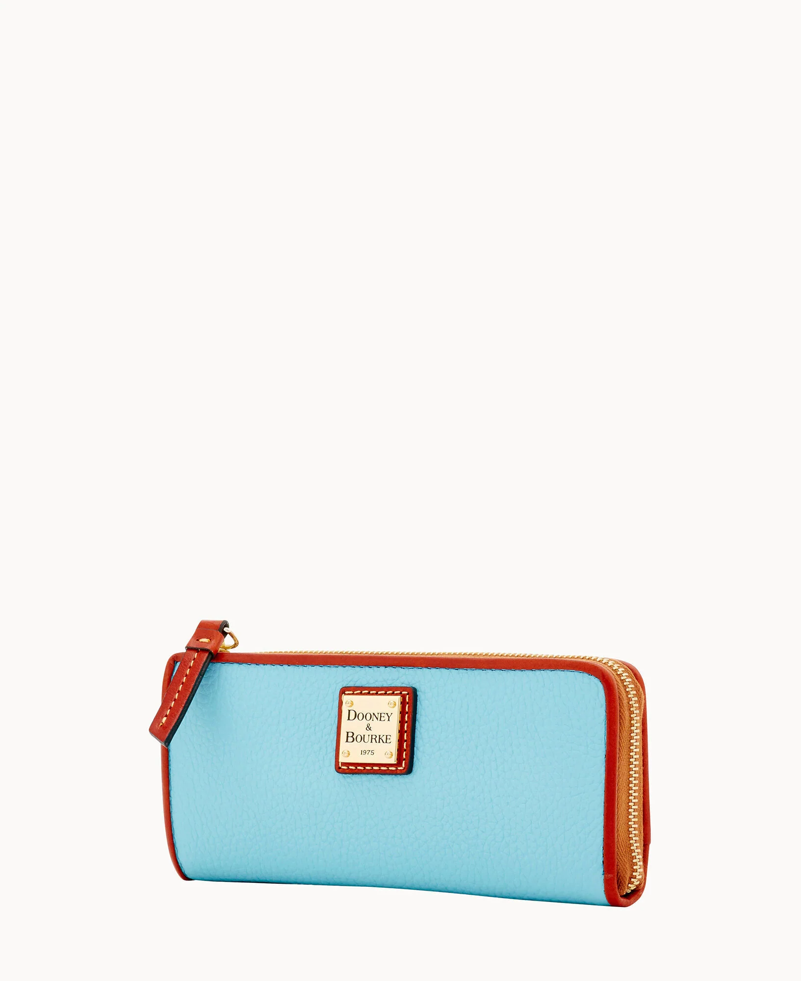 Pebble Grain Zip Clutch - Image 41