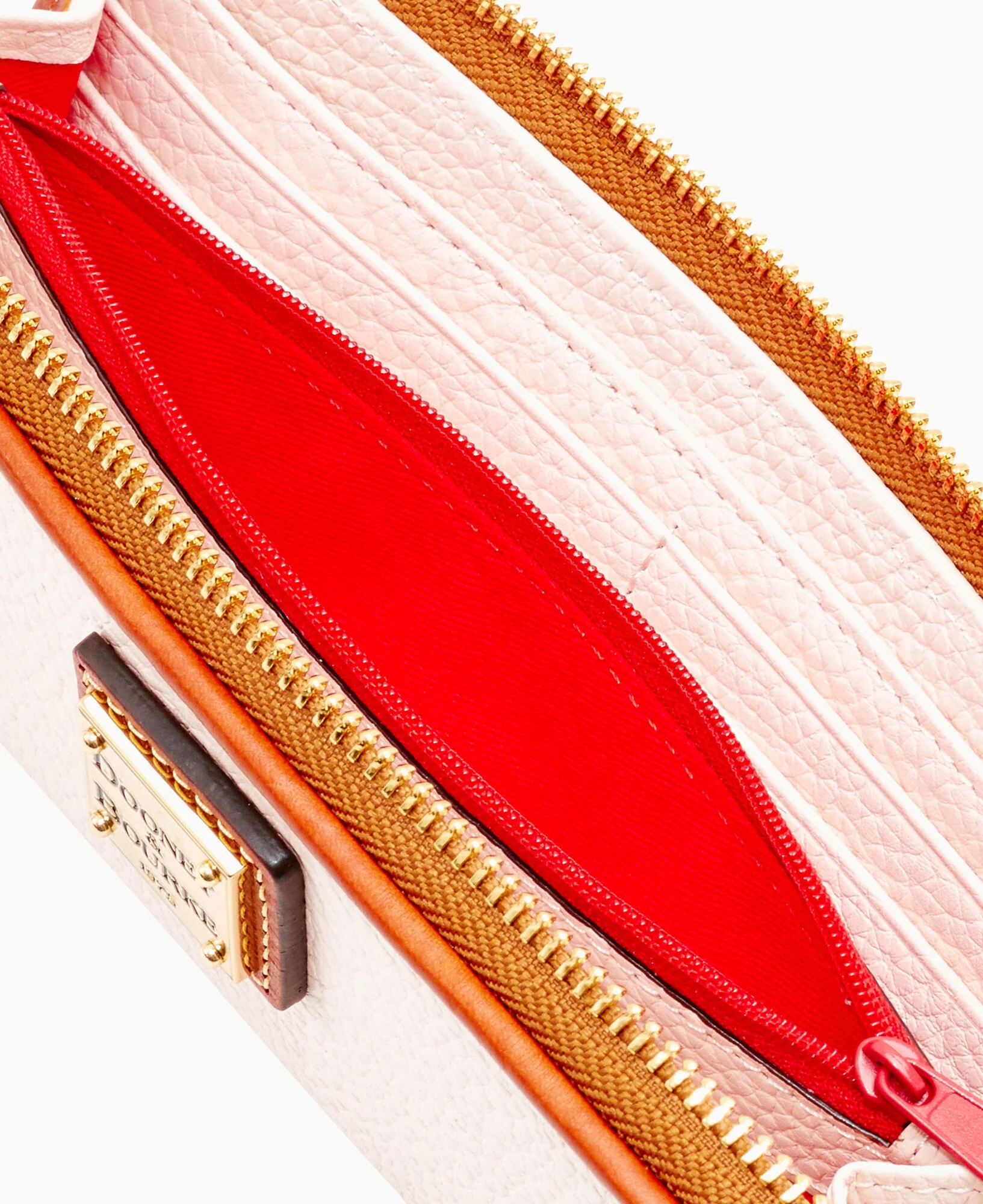 Pebble Grain Zip Clutch - Image 45