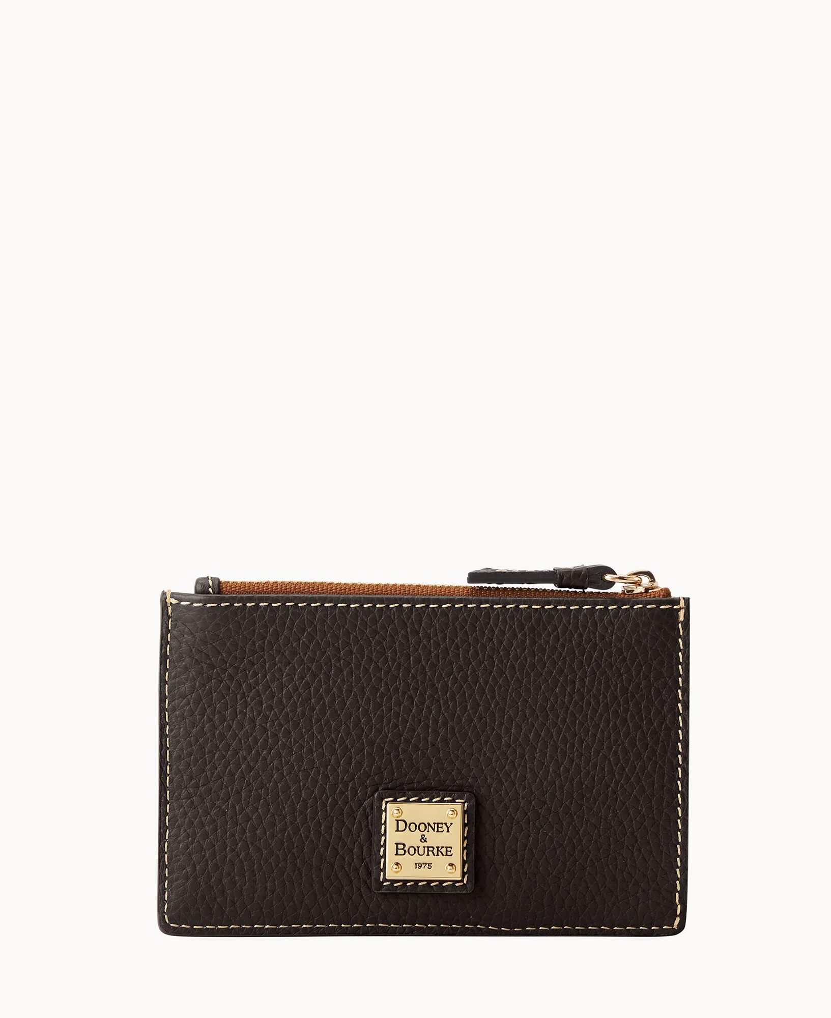 Pebble Grain Zip Credit Card Case - Image 13