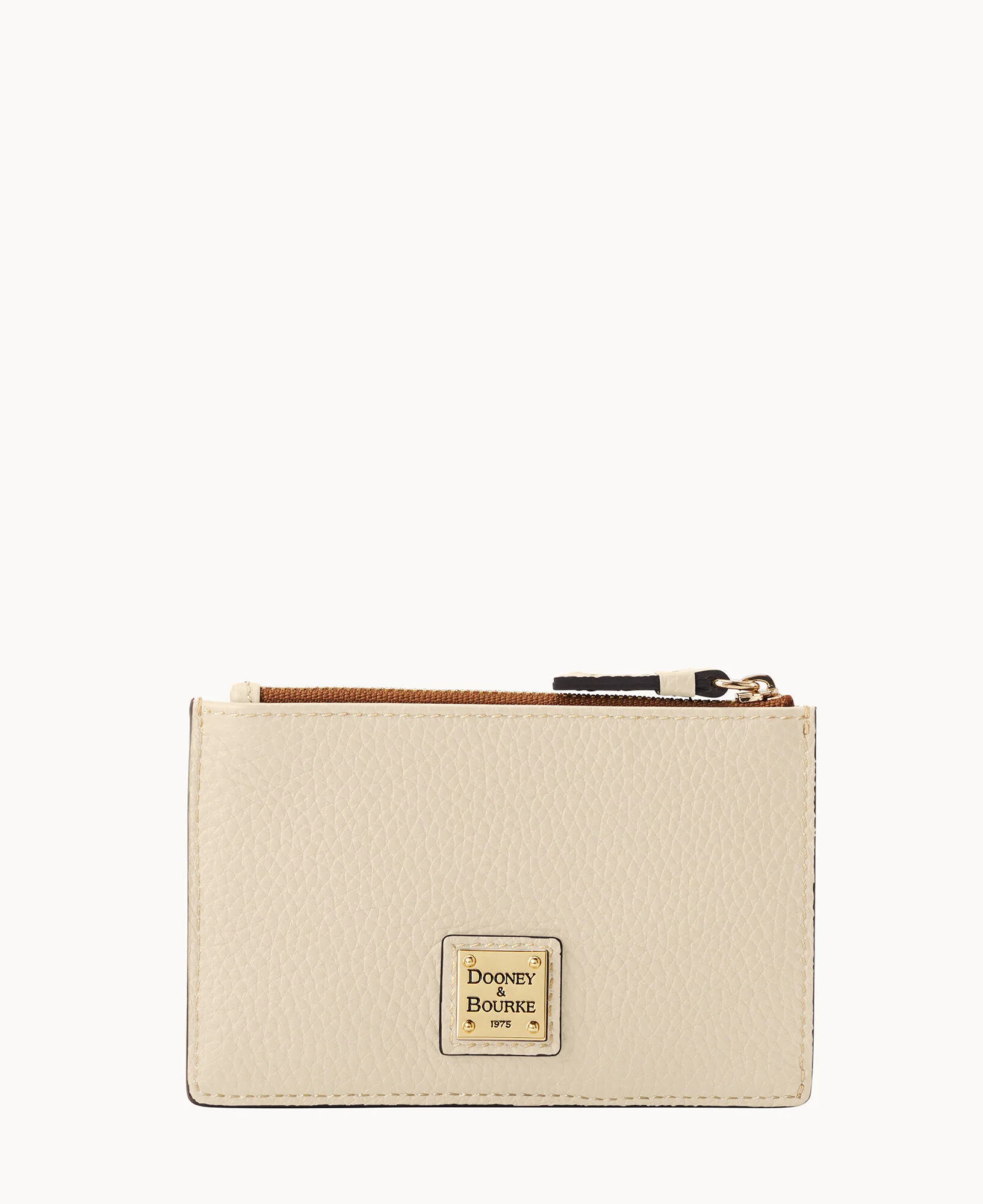 Pebble Grain Zip Credit Card Case - Image 16