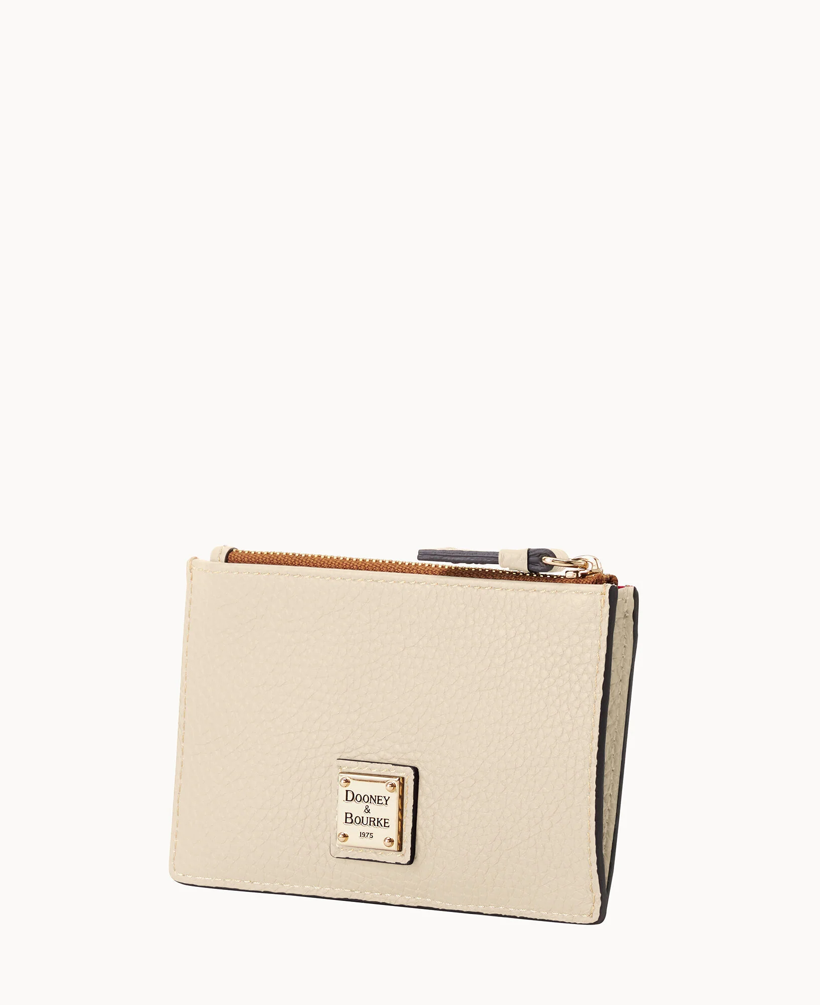 Pebble Grain Zip Credit Card Case - Image 17