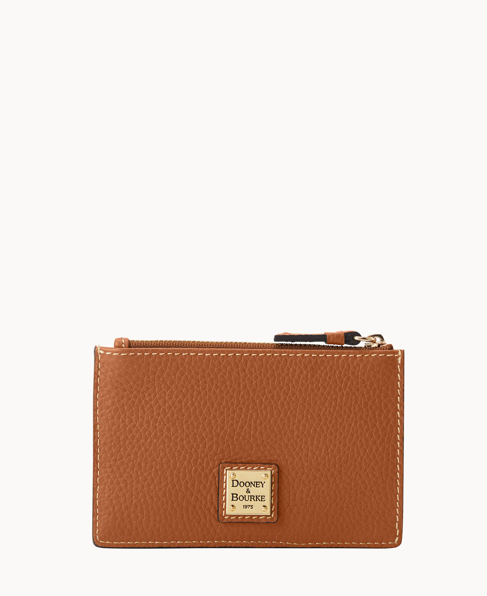 Pebble Grain Zip Credit Card Case - Image 19