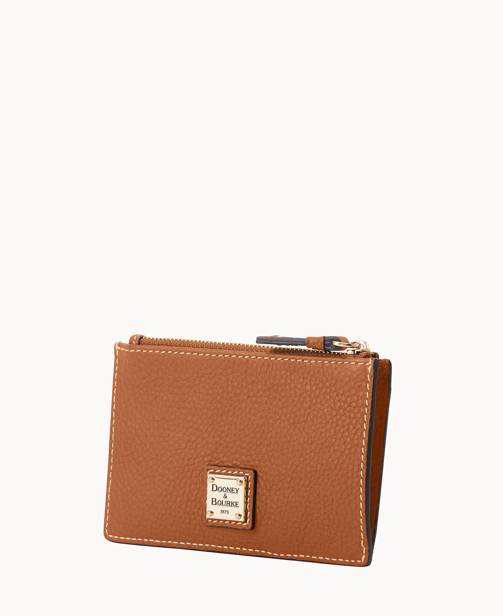 Pebble Grain Zip Credit Card Case - Image 20