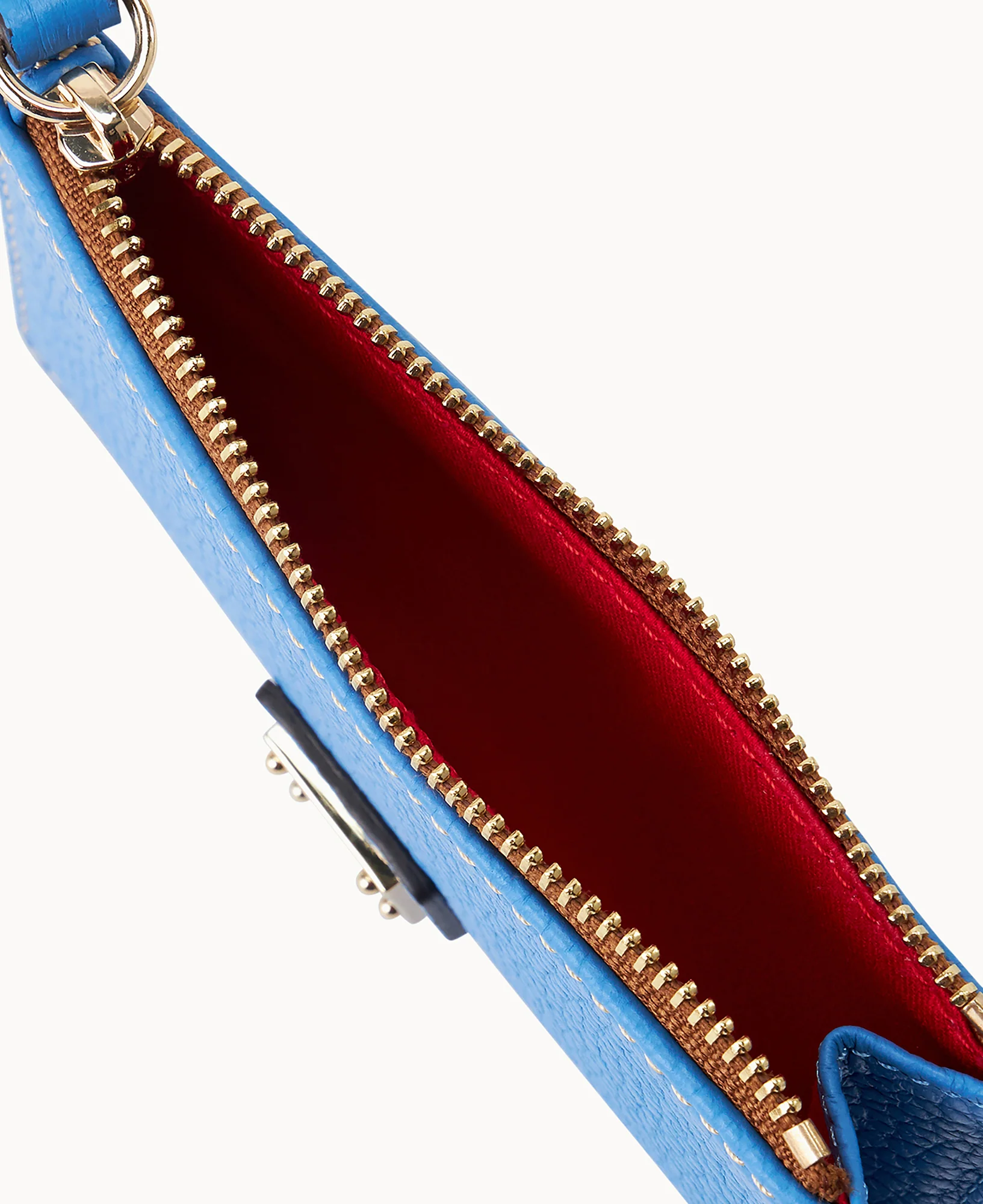 Pebble Grain Zip Credit Card Case - Image 6