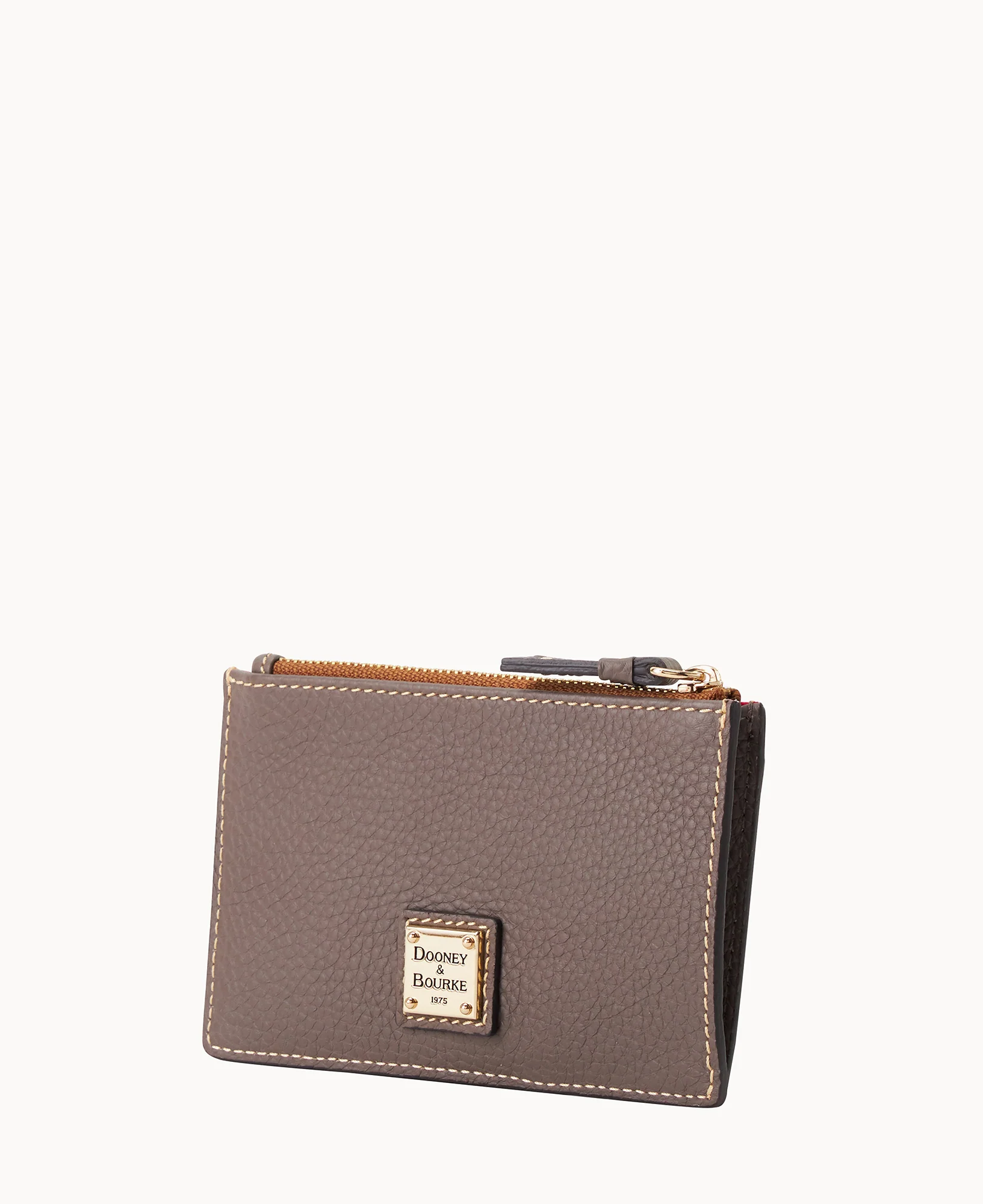 Pebble Grain Zip Credit Card Case - Image 8