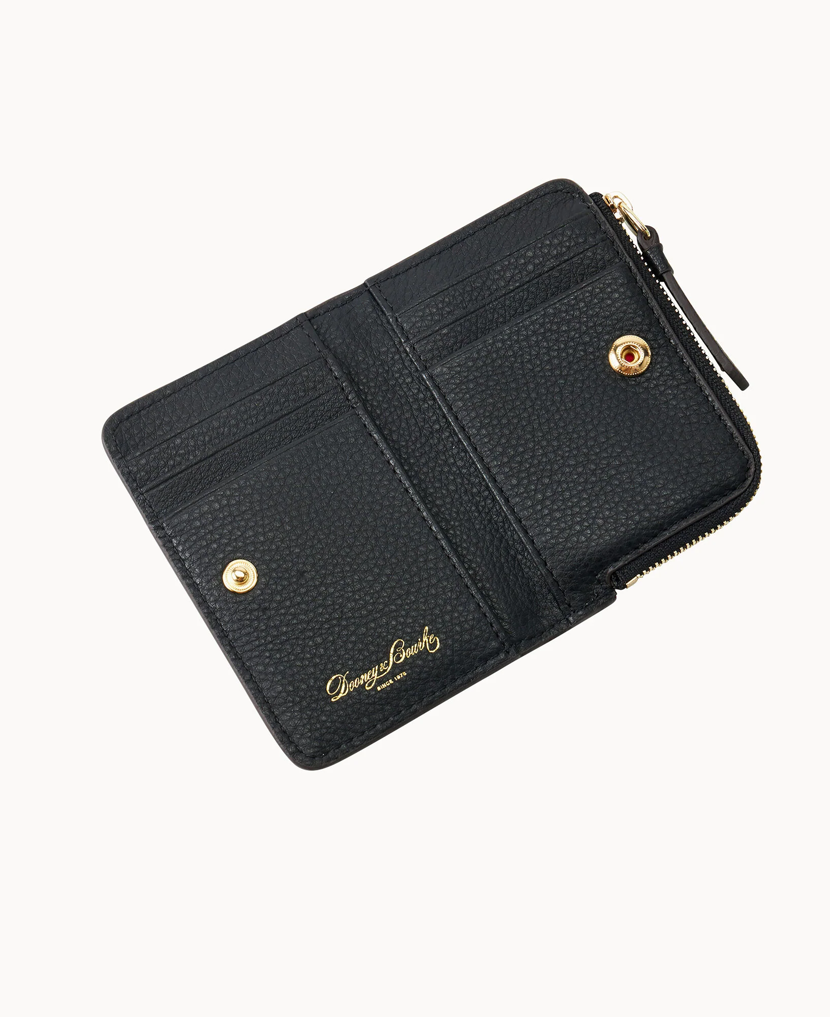 Pebble Grain Zip Credit Card Wallet 12 - Image 15