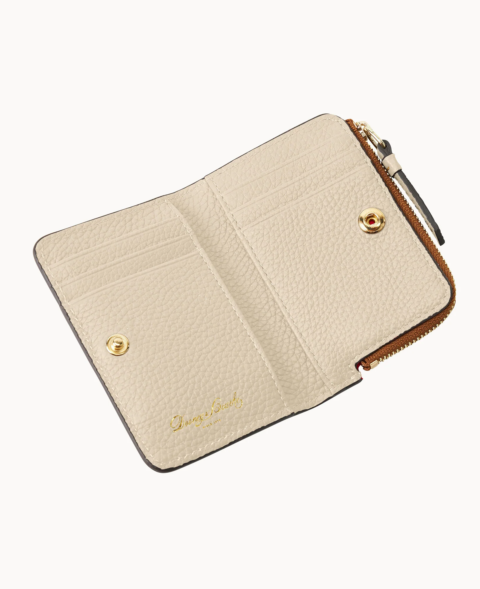 Pebble Grain Zip Credit Card Wallet 12 - Image 33