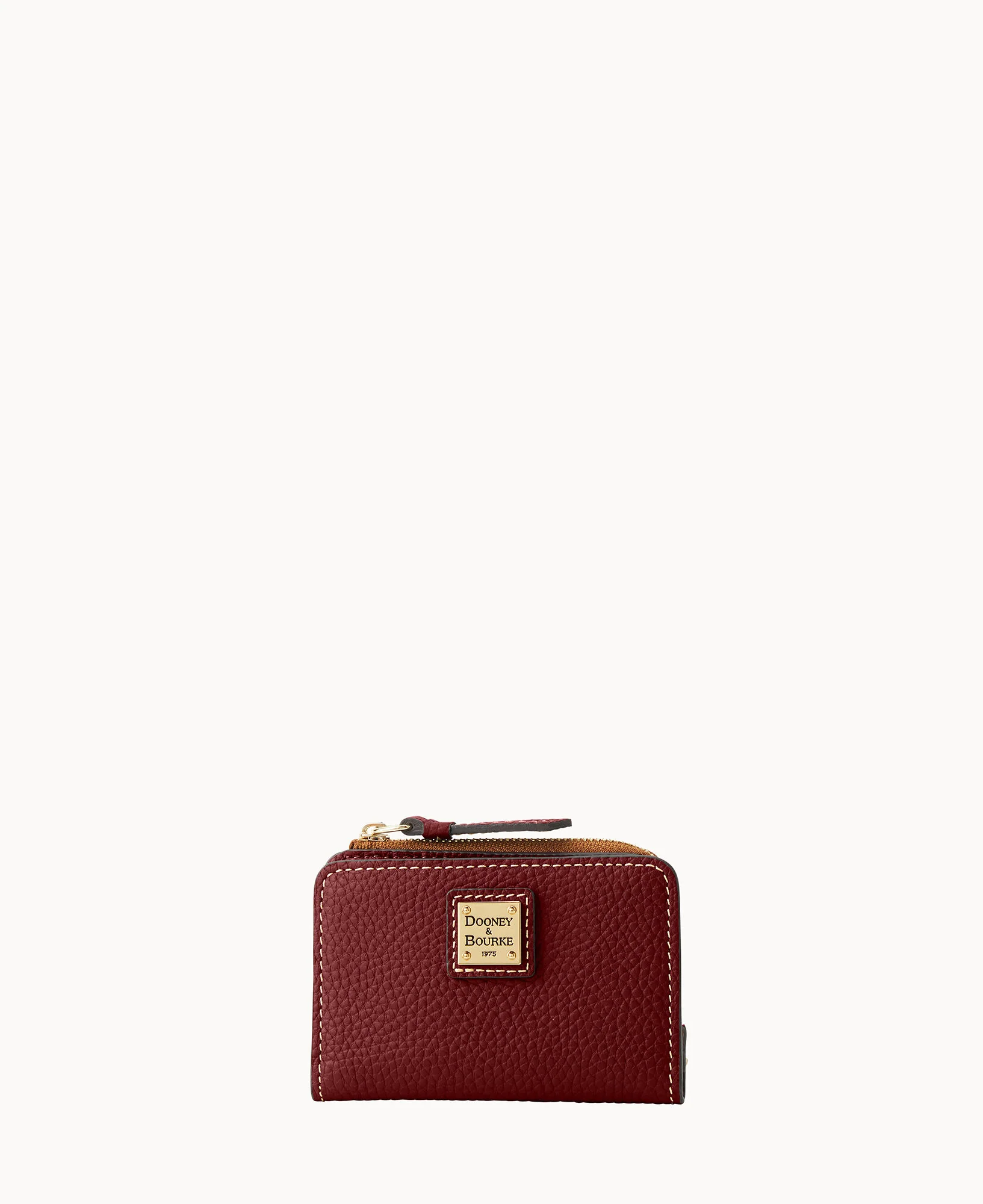 Pebble Grain Zip Credit Card Wallet 12 - Image 34