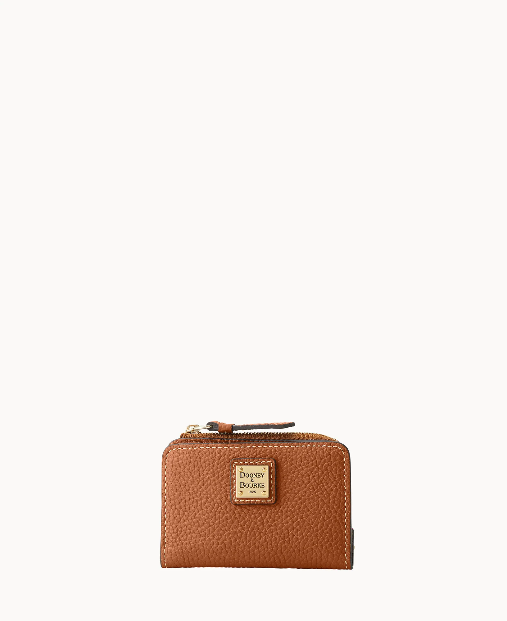 Pebble Grain Zip Credit Card Wallet 12 - Image 37