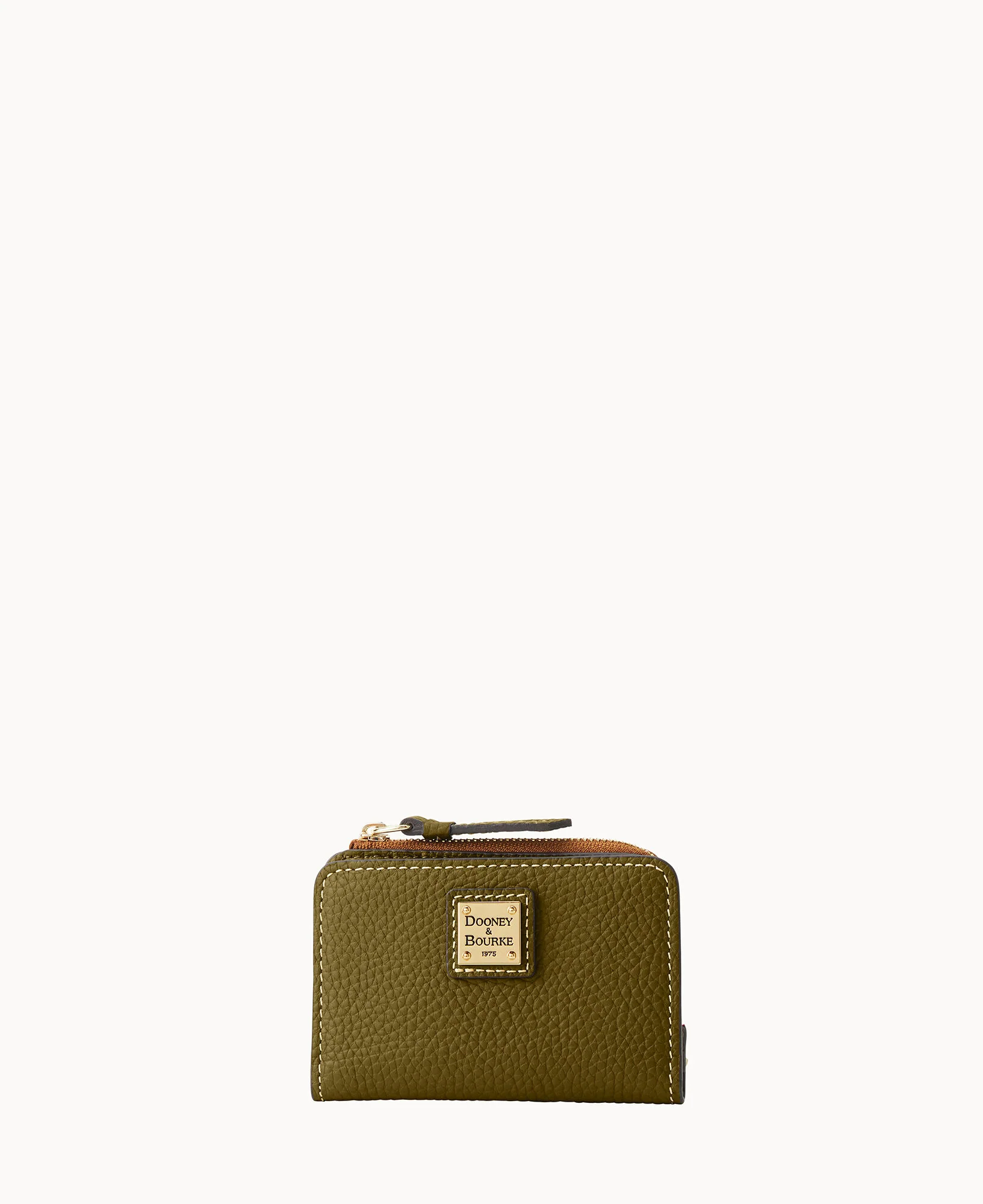 Pebble Grain Zip Credit Card Wallet 12 - Image 58