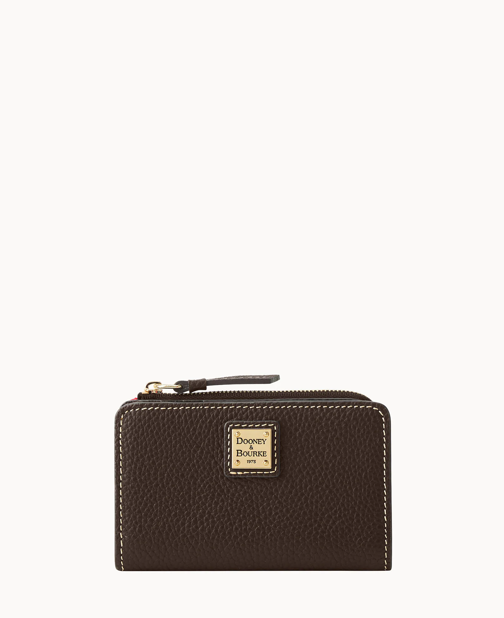 Pebble Grain Zip Credit Card Wallet 14 - Image 25