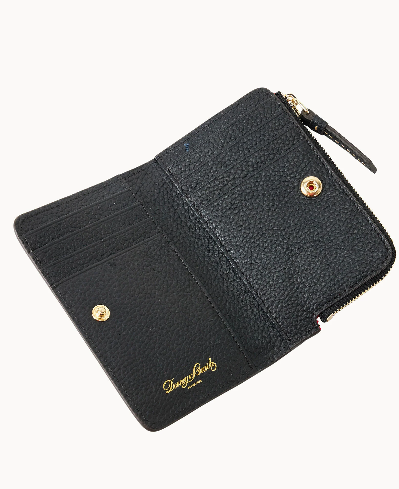 Pebble Grain Zip Credit Card Wallet 14 - Image 3
