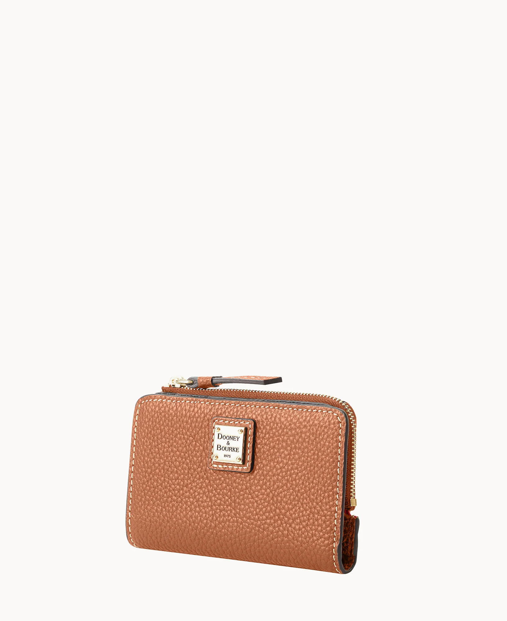 Pebble Grain Zip Credit Card Wallet 14 - Image 32