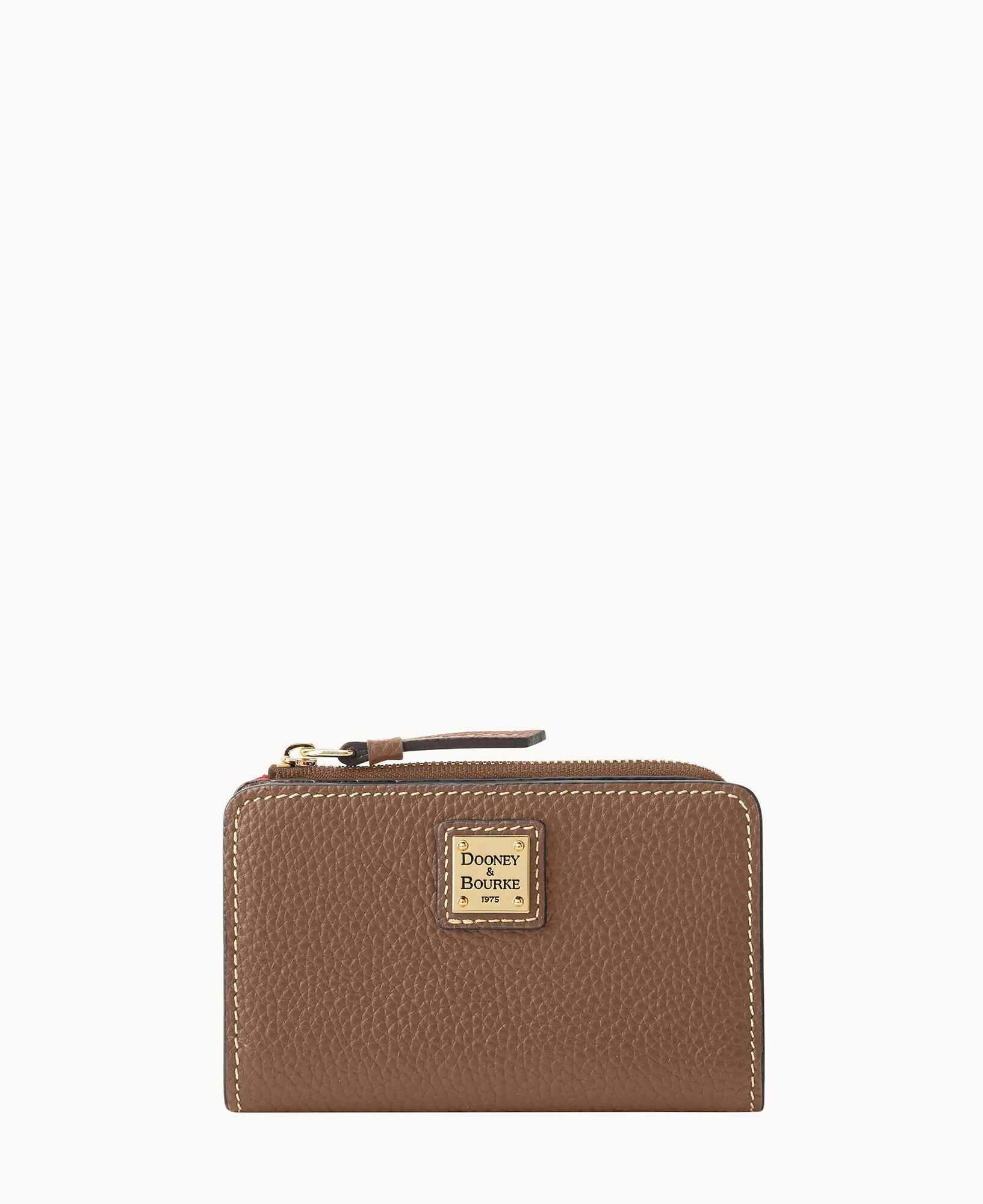 Pebble Grain Zip Credit Card Wallet 14 - Image 34