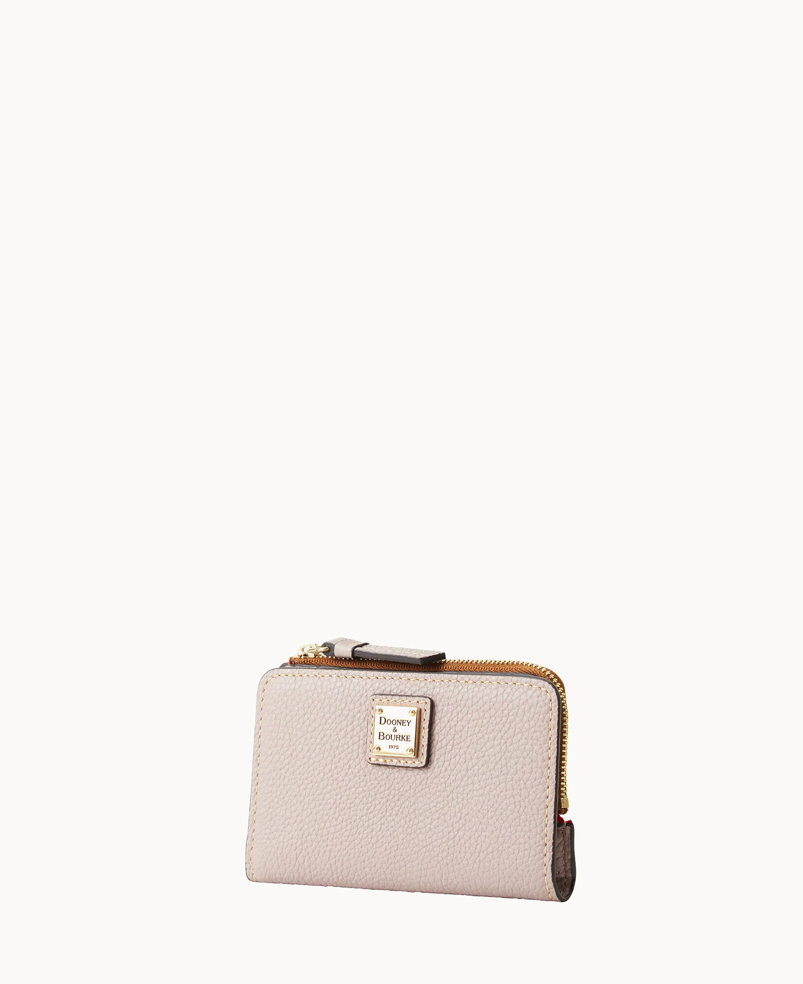 Pebble Grain Zip Credit Card Wallet 14 - Image 41